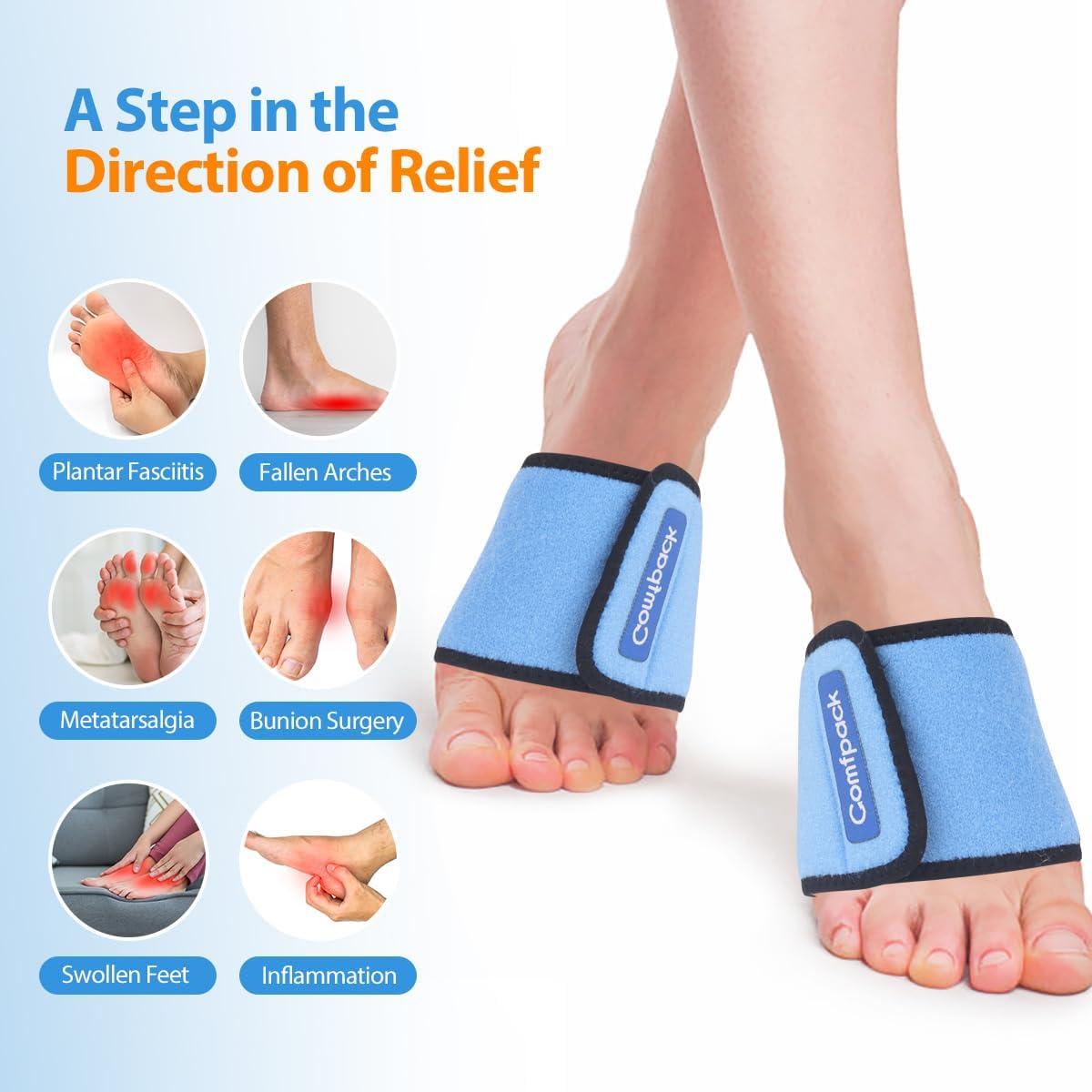 Compresa de Terapia Fría Comfpack con 2 Paquetes y 2 Mangas