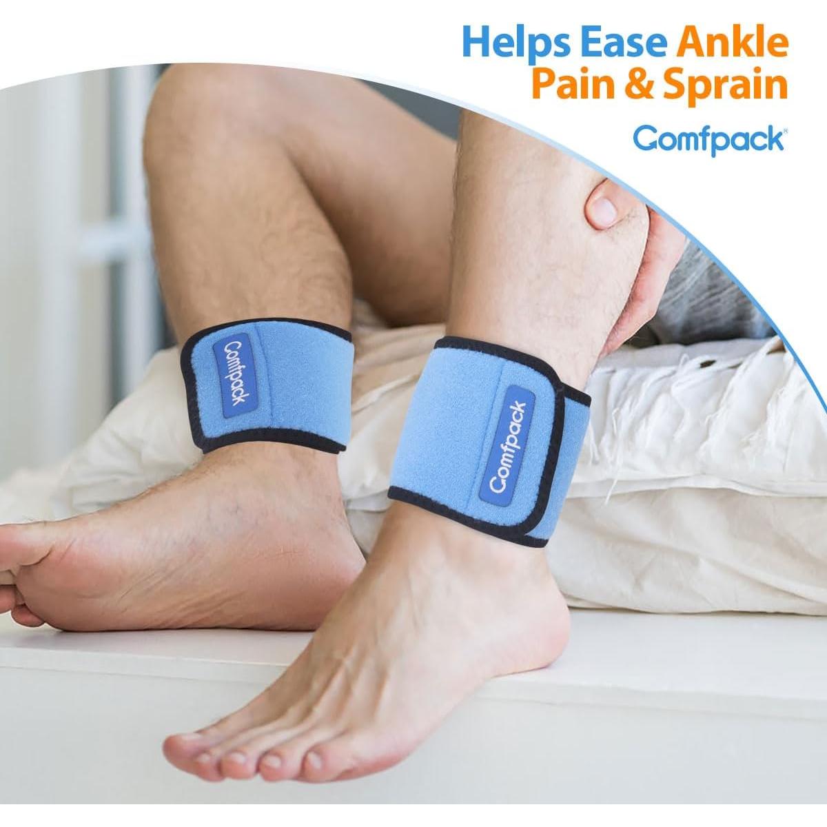 Compresa de Terapia Fría Comfpack con 2 Paquetes y 2 Mangas