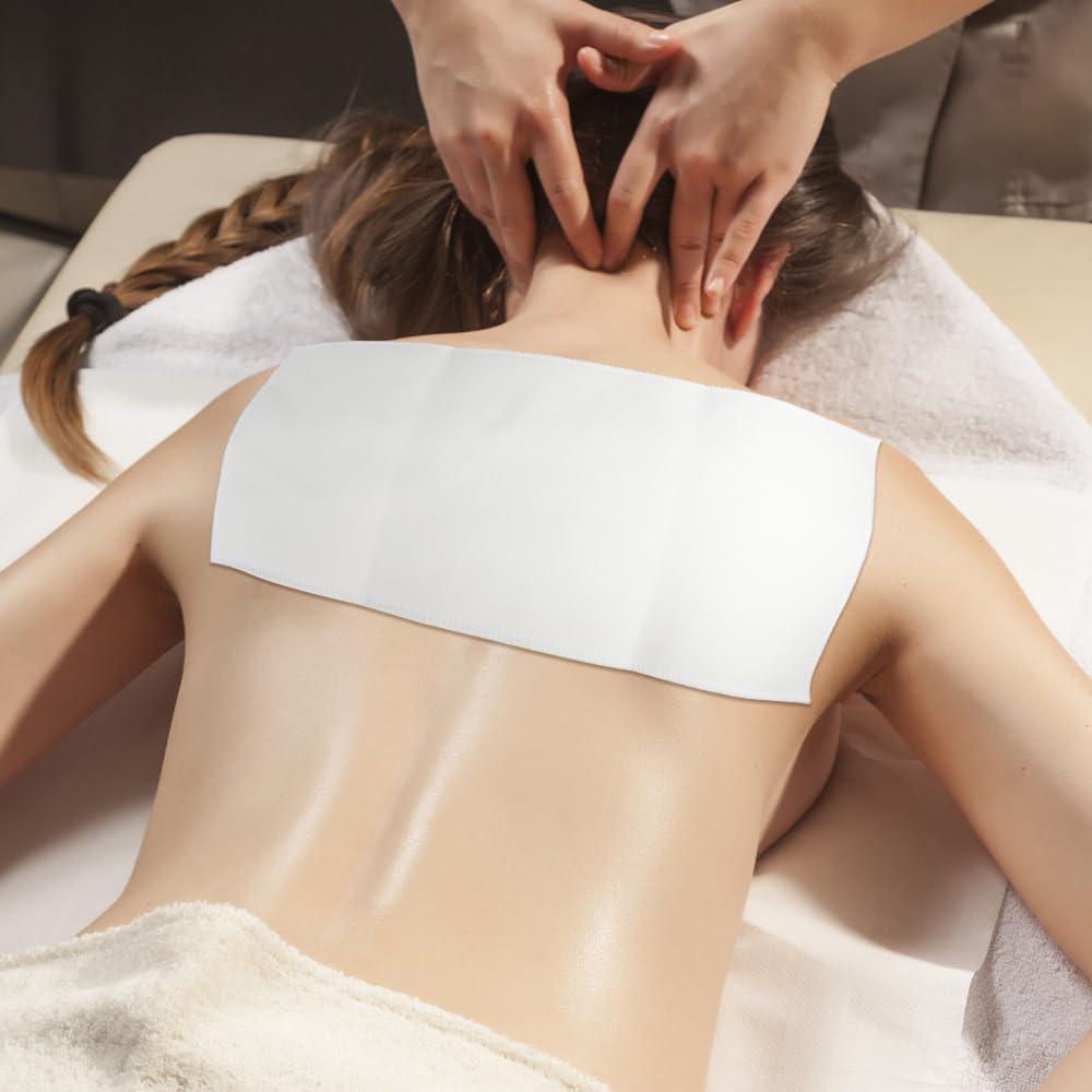 4 Piezas de Franela de Algodón Orgánico para Aceite de Ricino