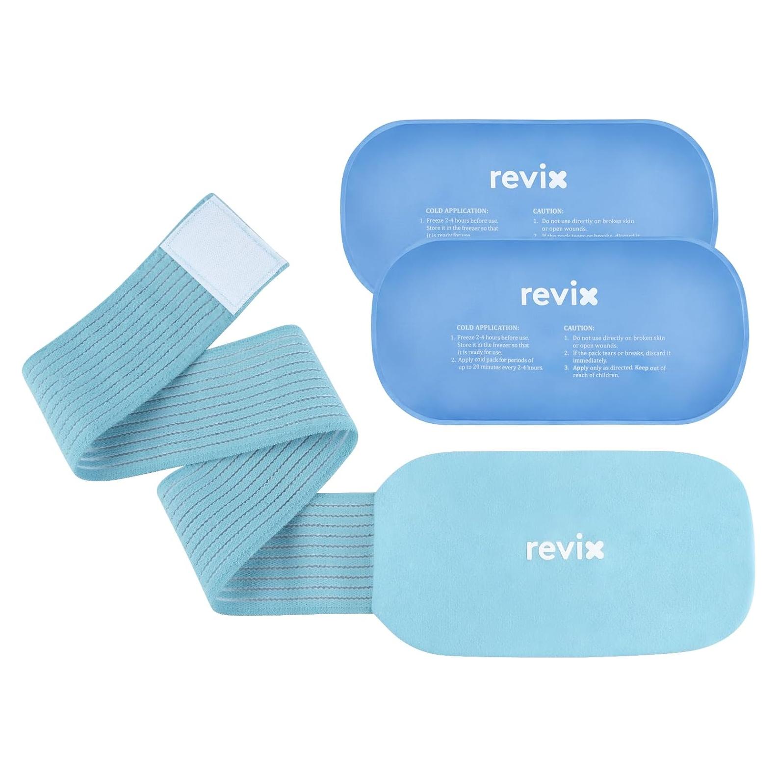 Paquete de Hielo Reutilizable REVIX 25.4x12.7cm Azul