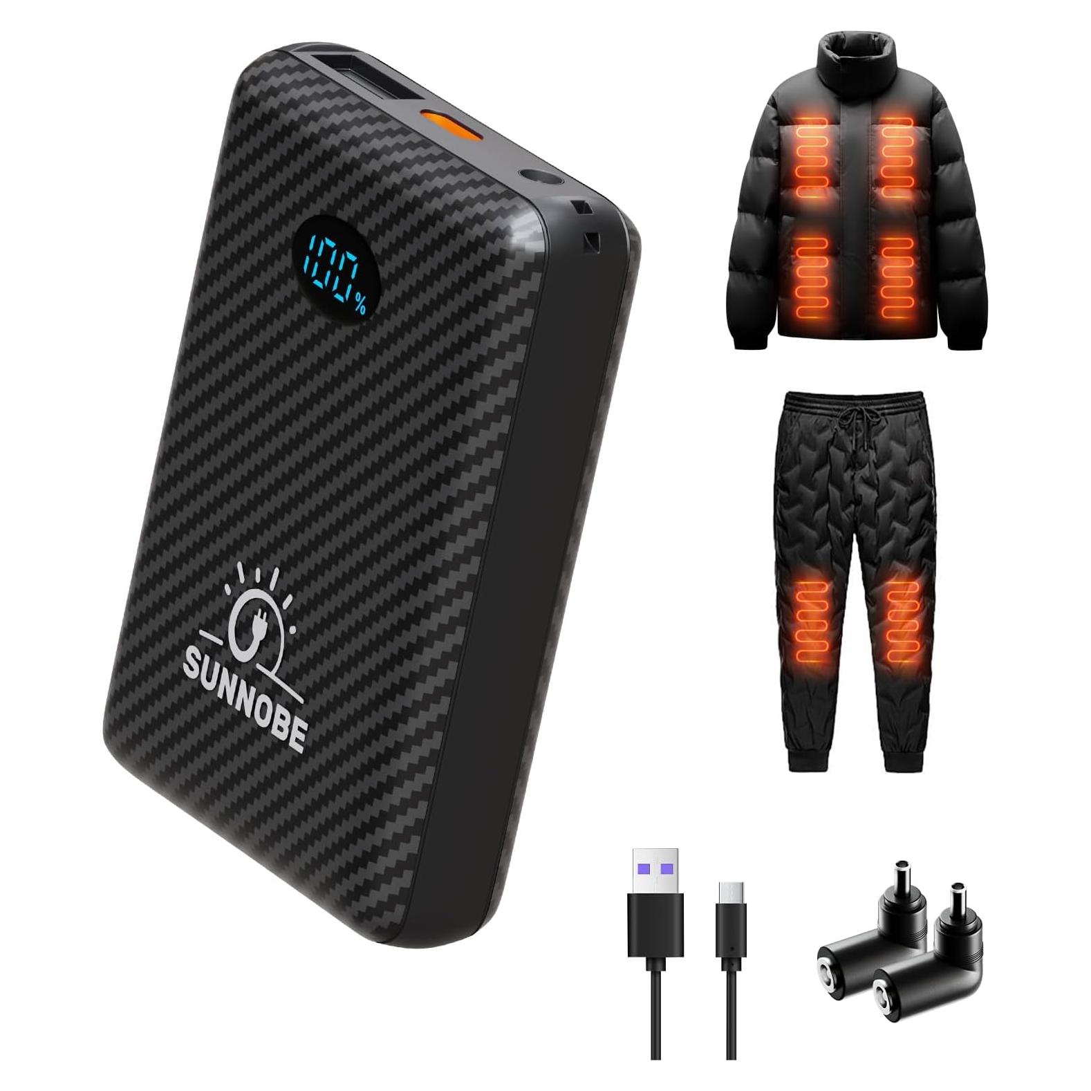 Banco de Poder 10000mAh para Chaleco Térmico R-TAX