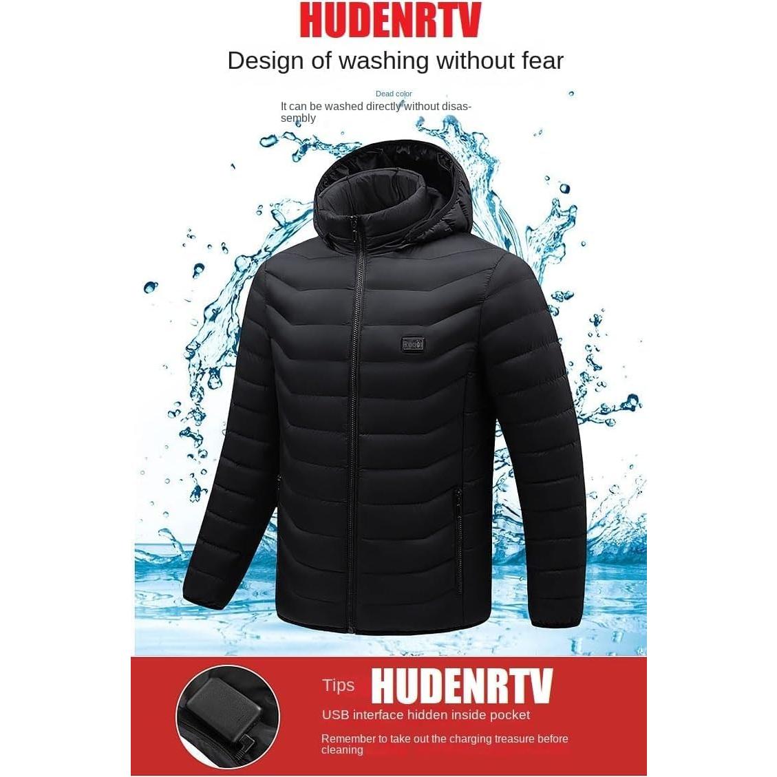 Sudadera Térmica HUDENRTV Unisex 9 Zonas Calentamiento