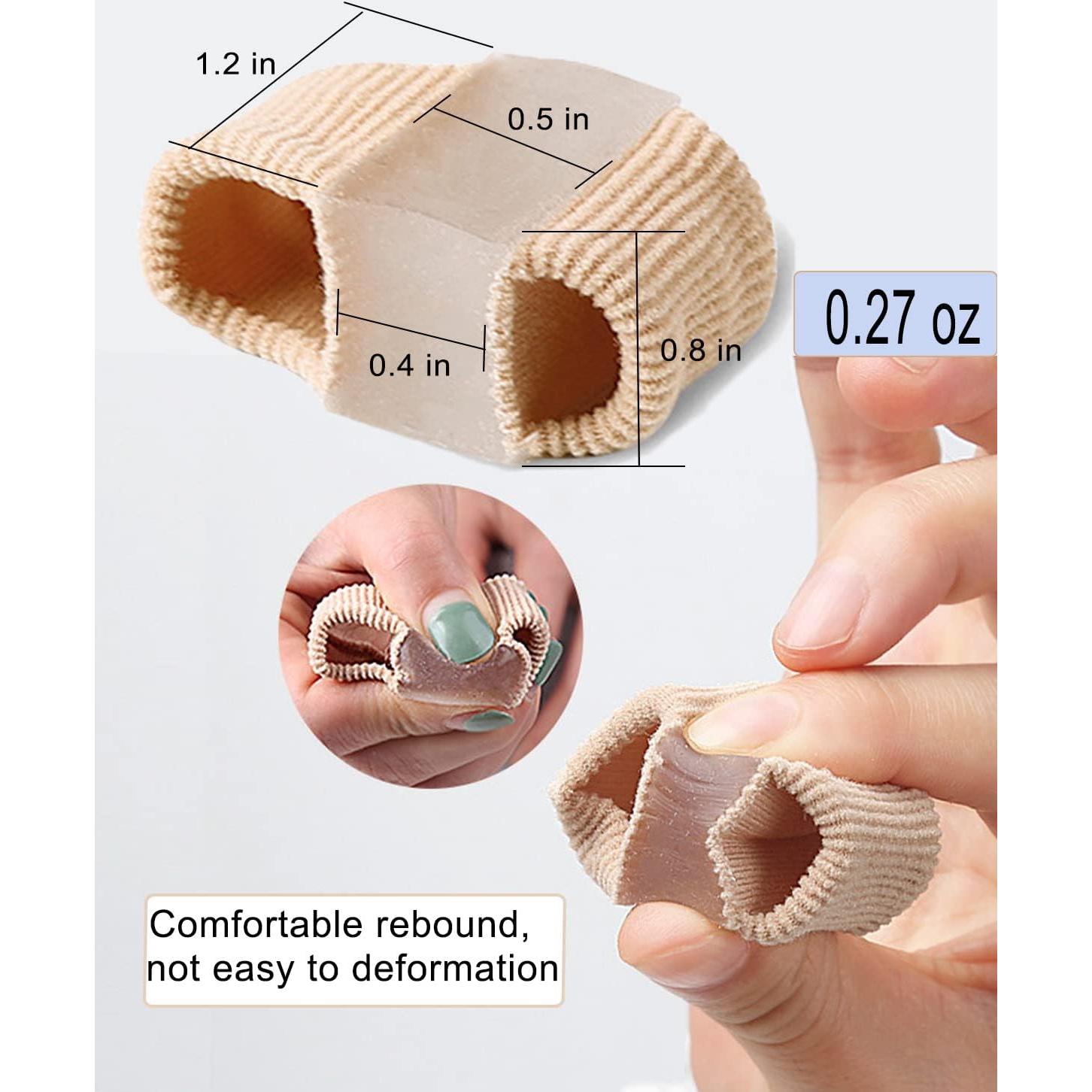 Separadores de Dedos para Juanetes Golbylicc 2PC Gel