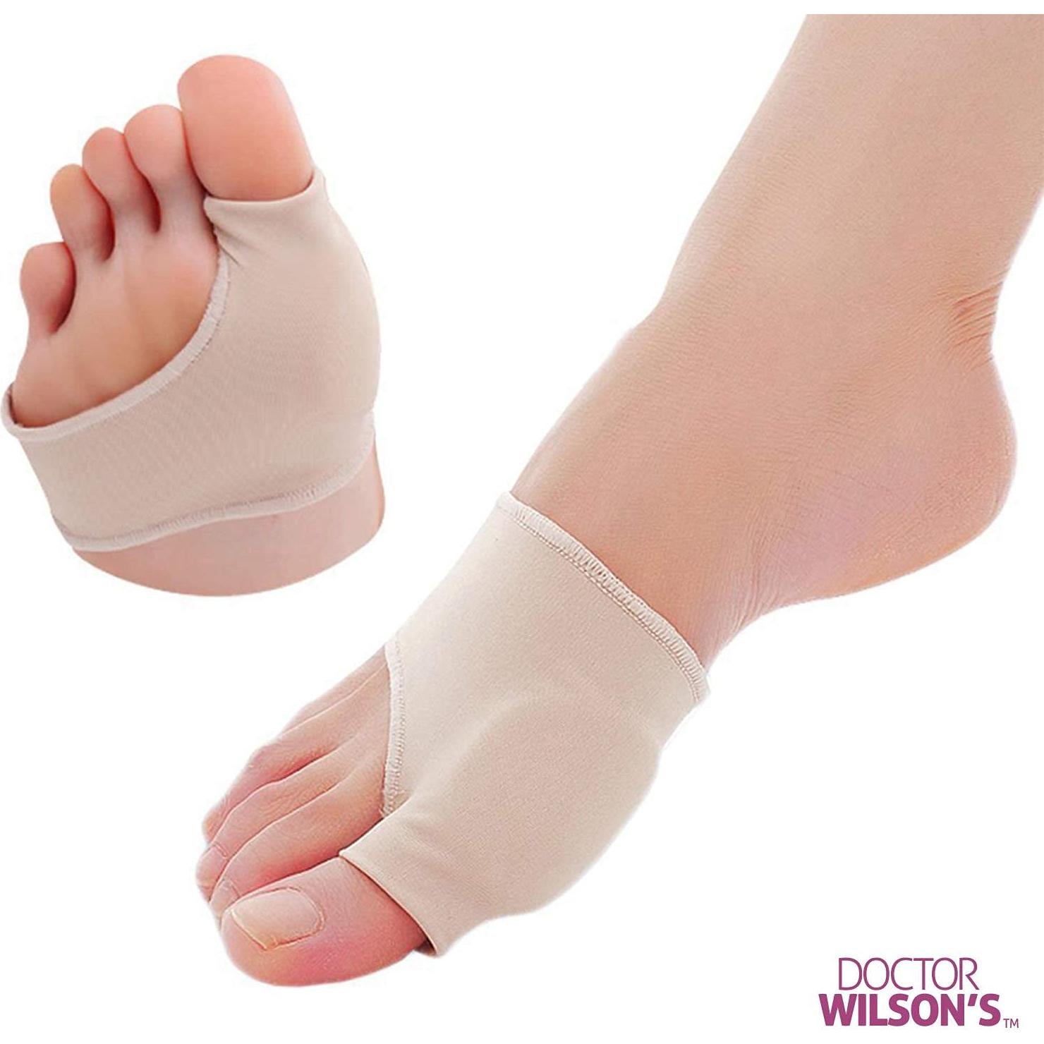 2 Fundas Correctoras de Juanetes Dr. Wilson - Gel Elástico