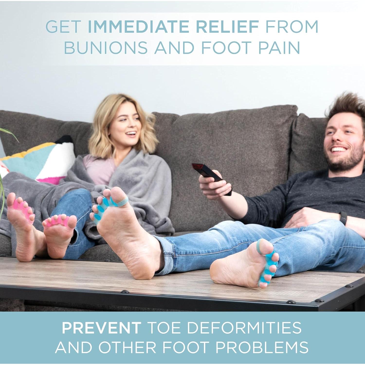 Separadores de Dedos Mind Bodhi - Correctores de Juanetes Azul