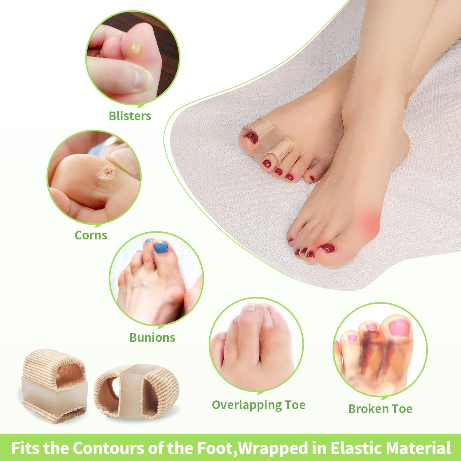 Separadores de Dedos de Bunion Niupiour - Gel Transpirable para Alivio del Dolor