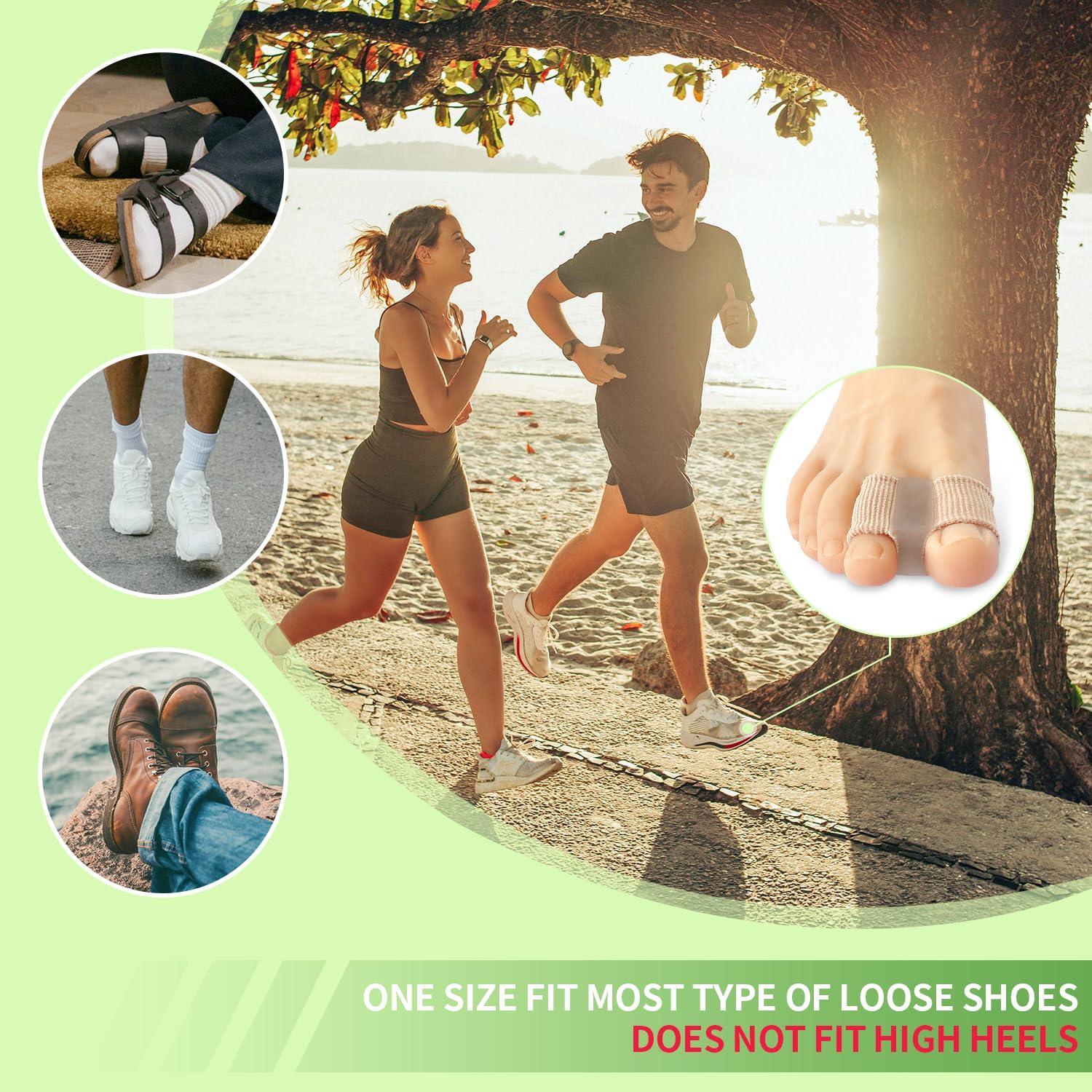 Separadores de Dedos de Bunion Niupiour - Gel Transpirable para Alivio del Dolor