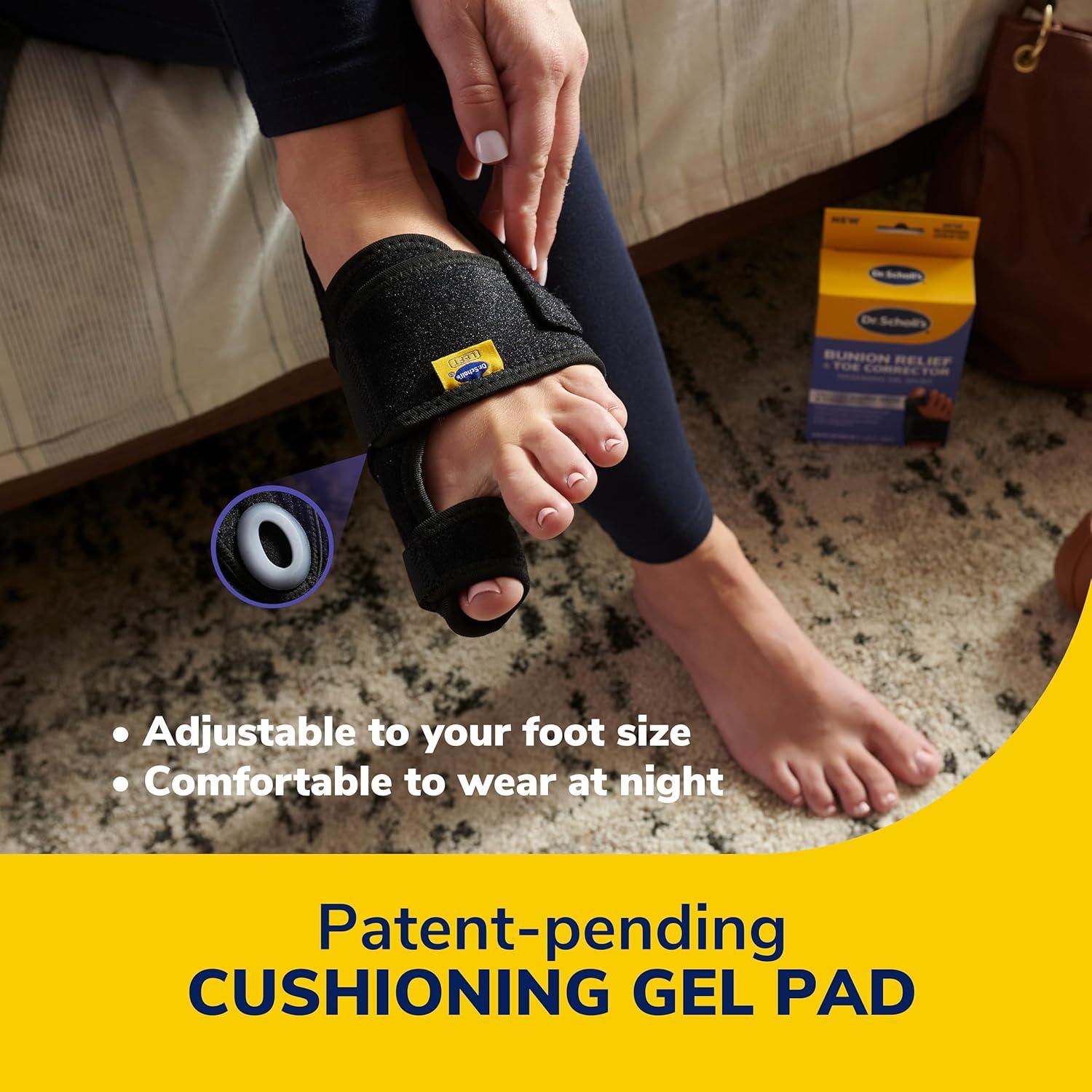 Corrector de Juanetes Dr. Scholl's con Férula de Gel - Alivio Dolor