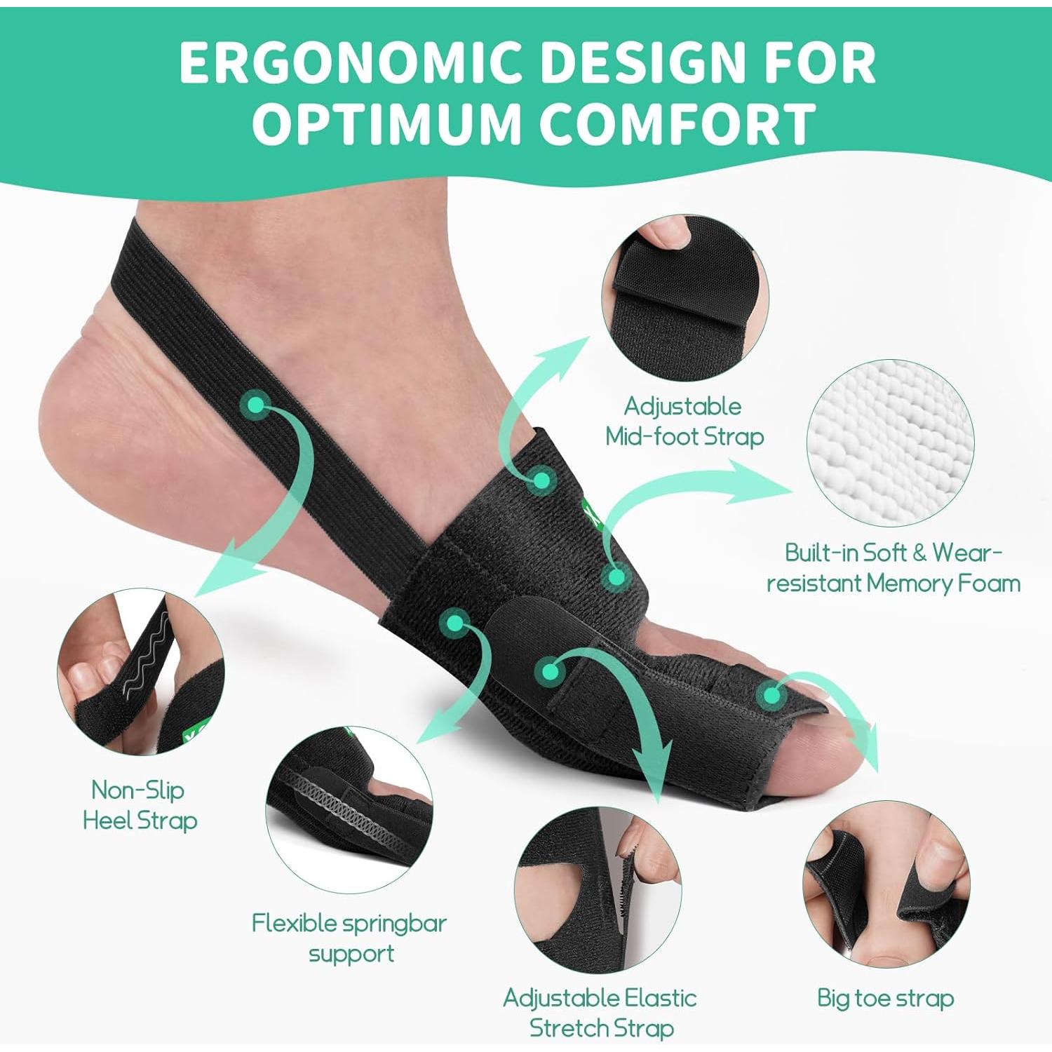 Corrector de Juanetes Healrecux para Dedo Gordo - Alivio y Soporte