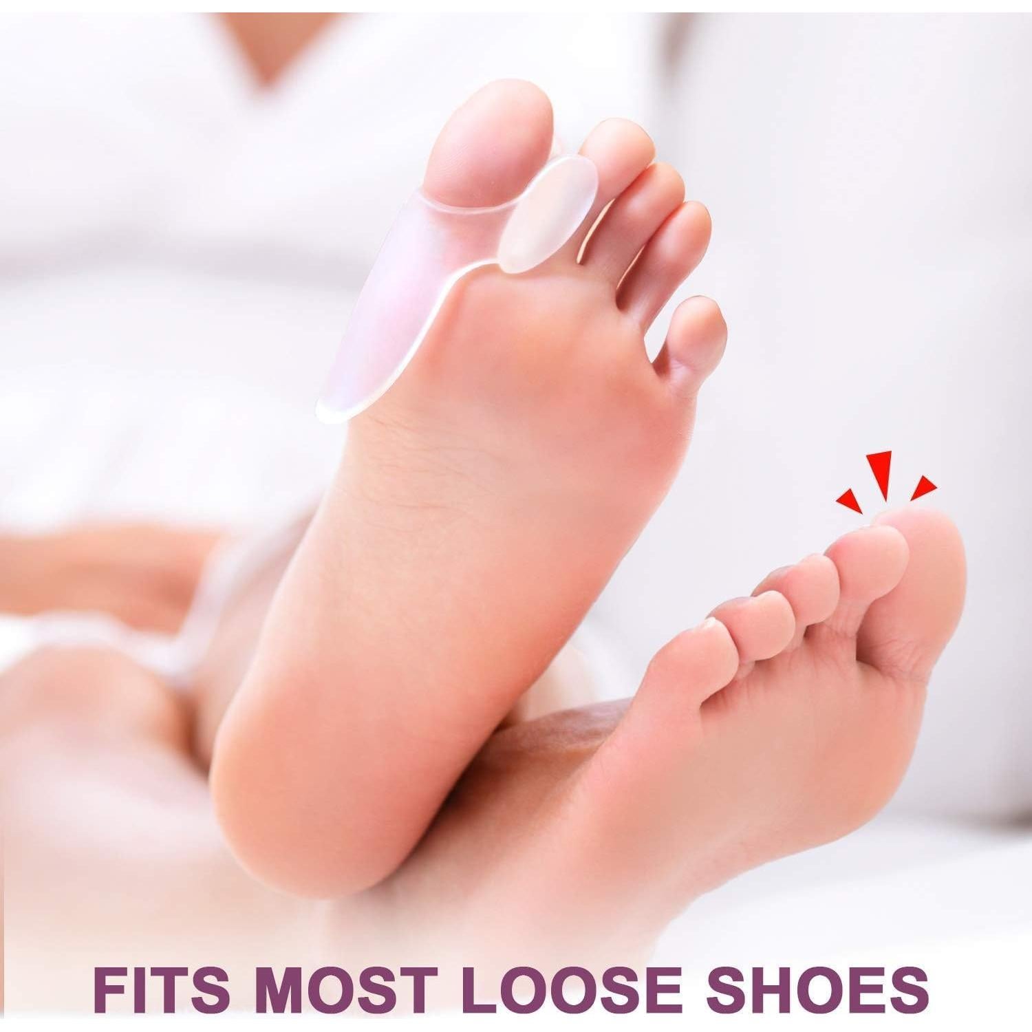 Protector de Juanetes Promifun - 10 Almohadillas de Gel