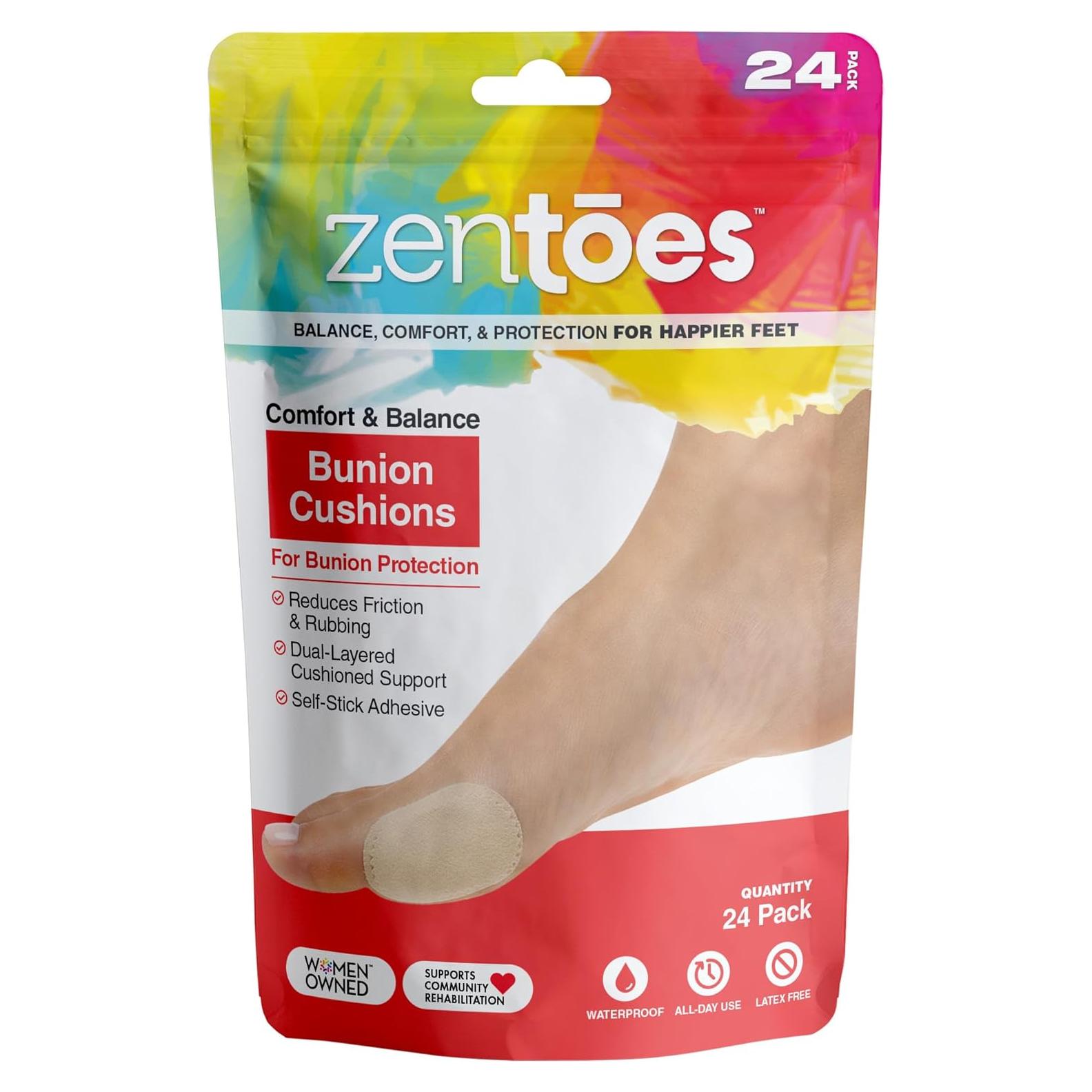 Almohadillas para Juanetes ZenToes - Paquete de 24 Unidades