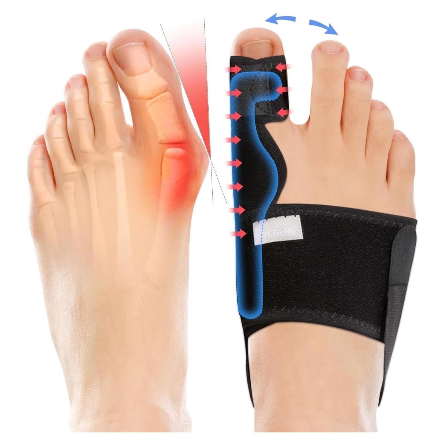 Corrector de Juanetes Fit Geno Unisex Ajustable 2 Pcs