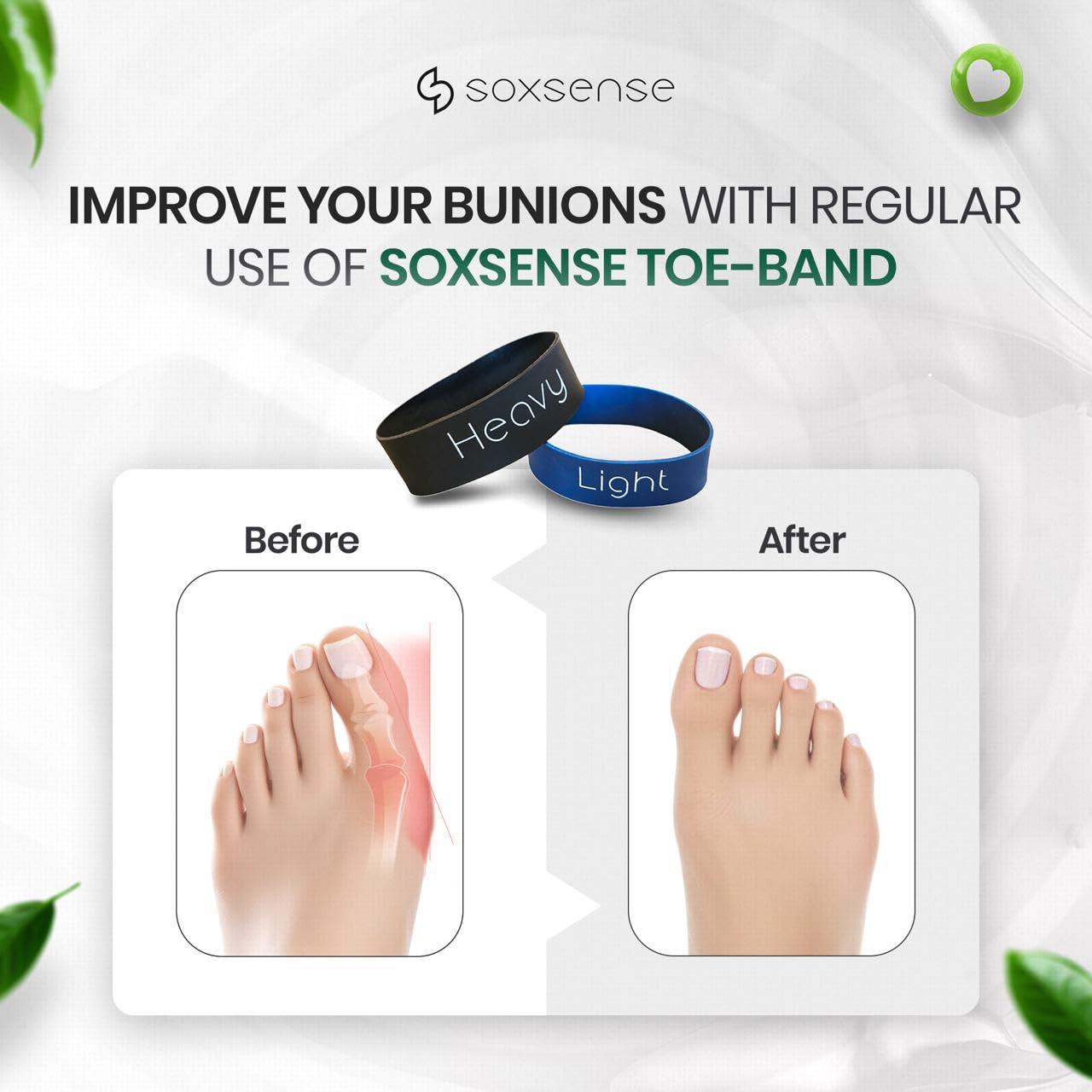 Bandas Separadoras de Dedos BUBBLOB - Corrector Juanetes