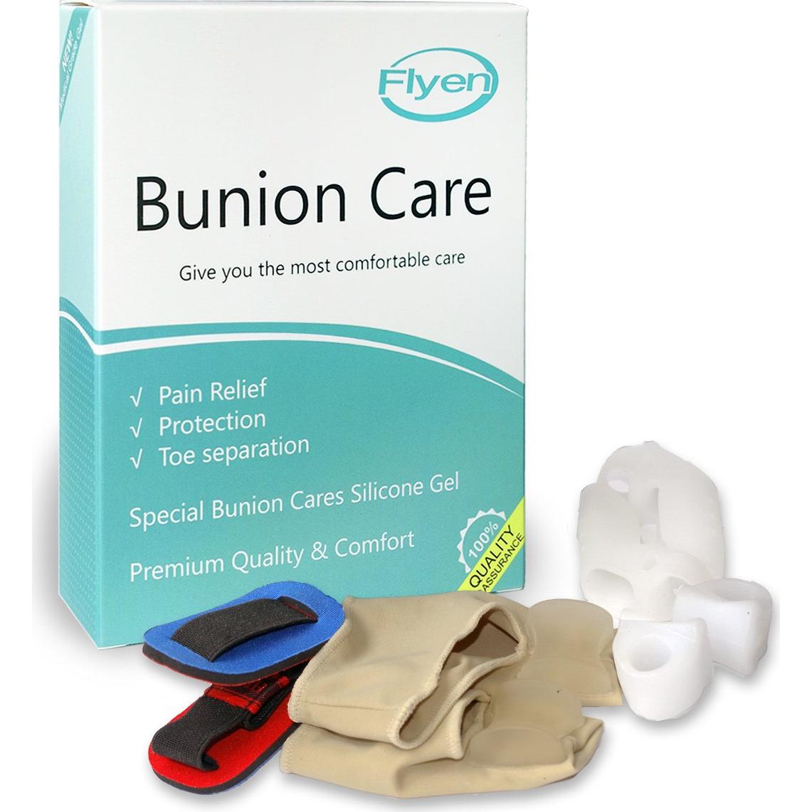 Kit Corrector de Juanetes Flyen 7 Piezas Alivio Dolor