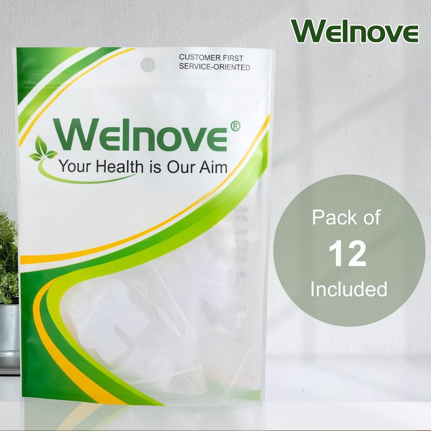 Welnove 12 Correctores de Juanetes y Separadores de Dedos