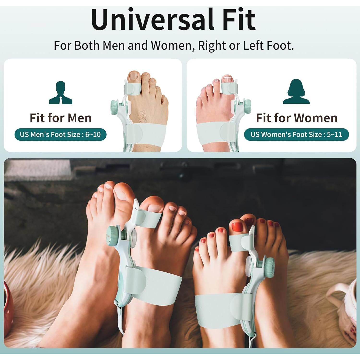 Corrector de Juanetes EliaValth 2 PCS Ajustable Mediana