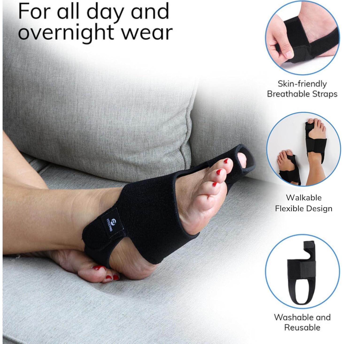 Corrector de Juanetes Fittest Pro - Splint Ortopédico 2 Piezas