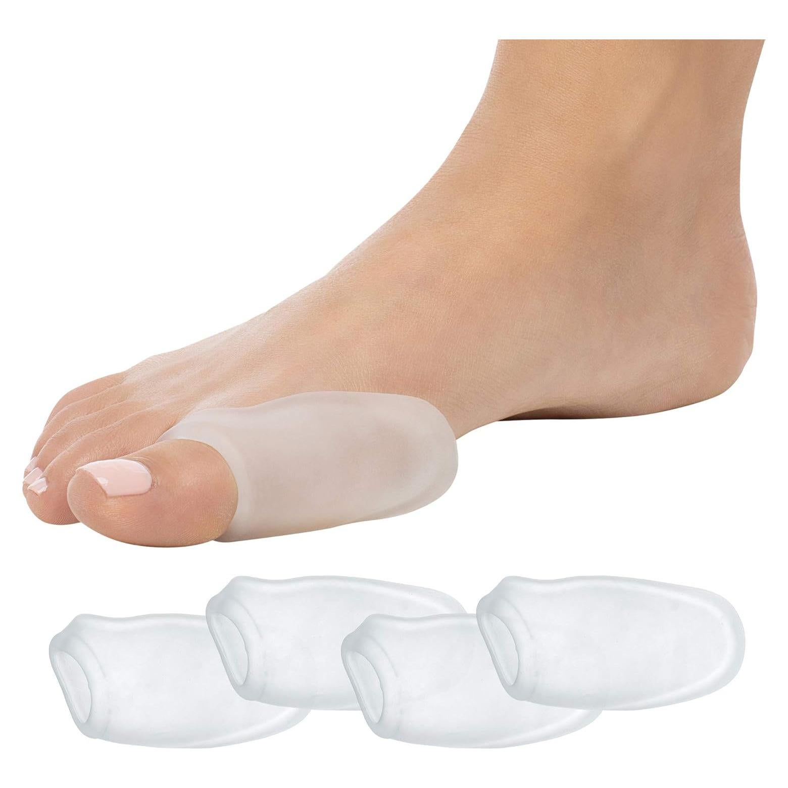 Corrector de Juanetes ZenToes - Almohadillas de Gel 4 Unidades