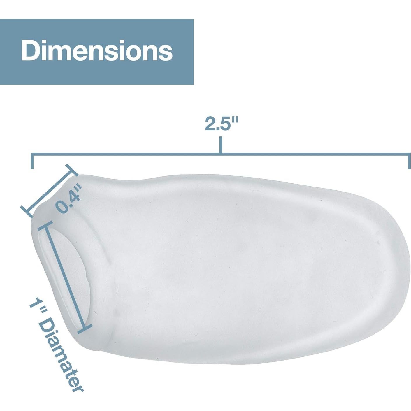 Corrector de Juanetes ZenToes - Almohadillas de Gel 4 Unidades