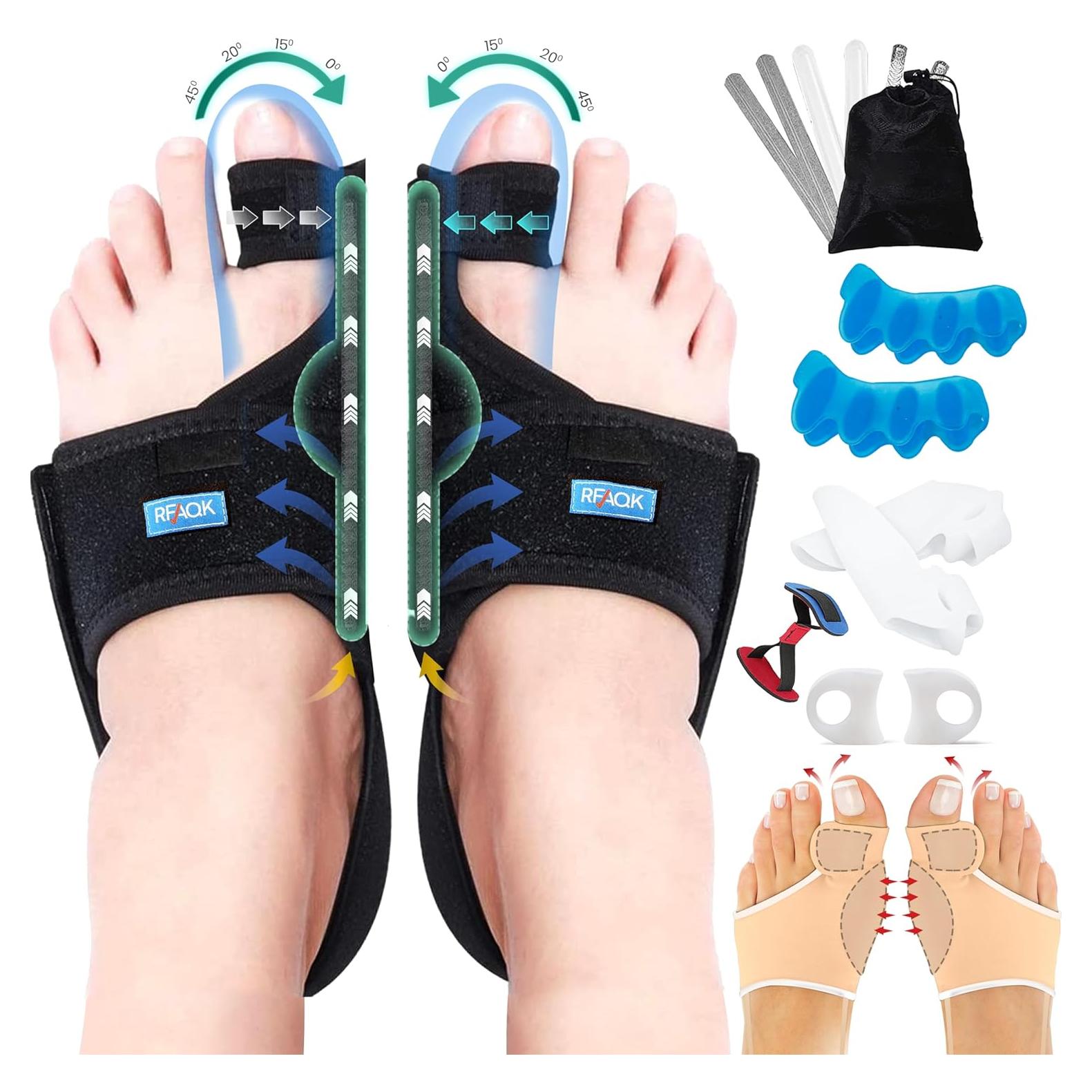 Kit Corrector de Juanetes RFAQK 11 Piezas Unisex