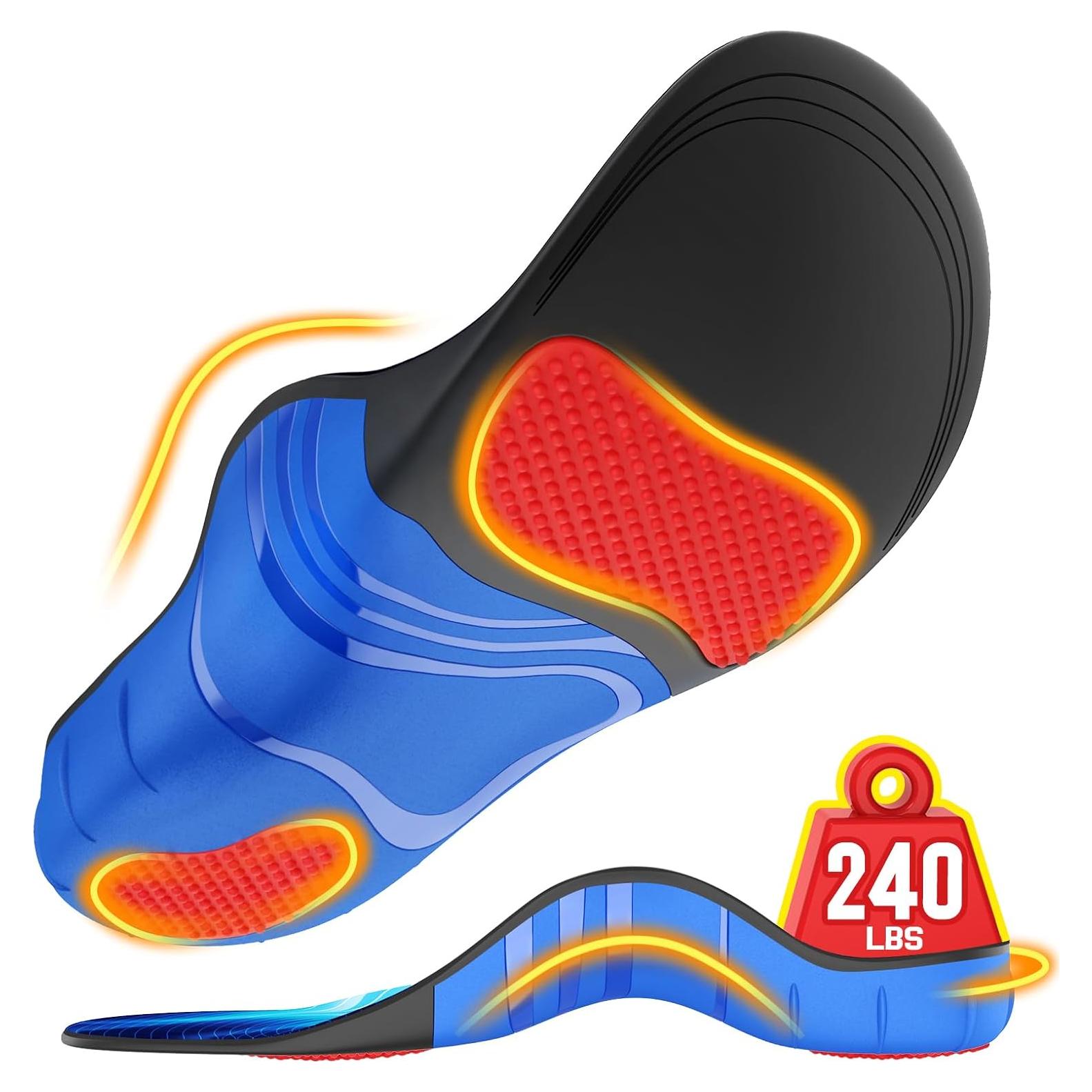 Plantillas ortopédicas NEUPU XL para fascitis plantar