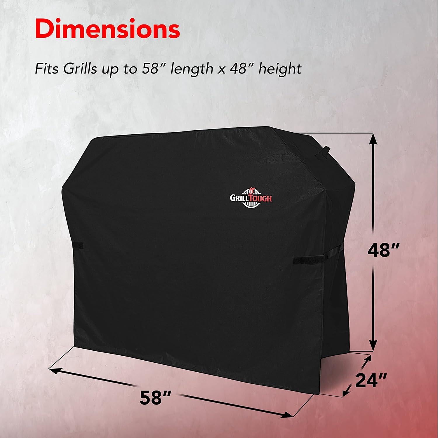 Funda BBQ GrillTough 147 cm Impermeable y Resistente