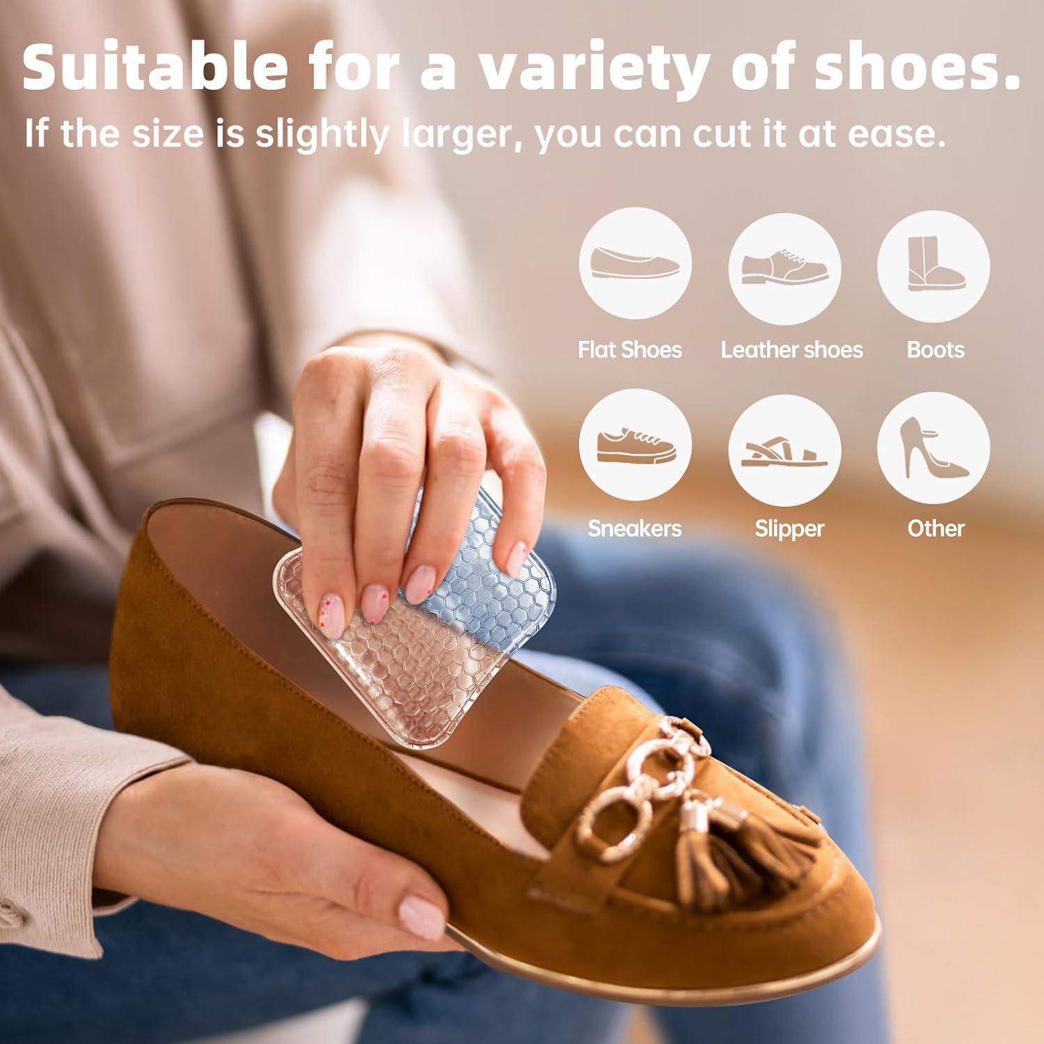 Inserts de Soporte Arqueado ZAIWOO para Pies Planos - Gel