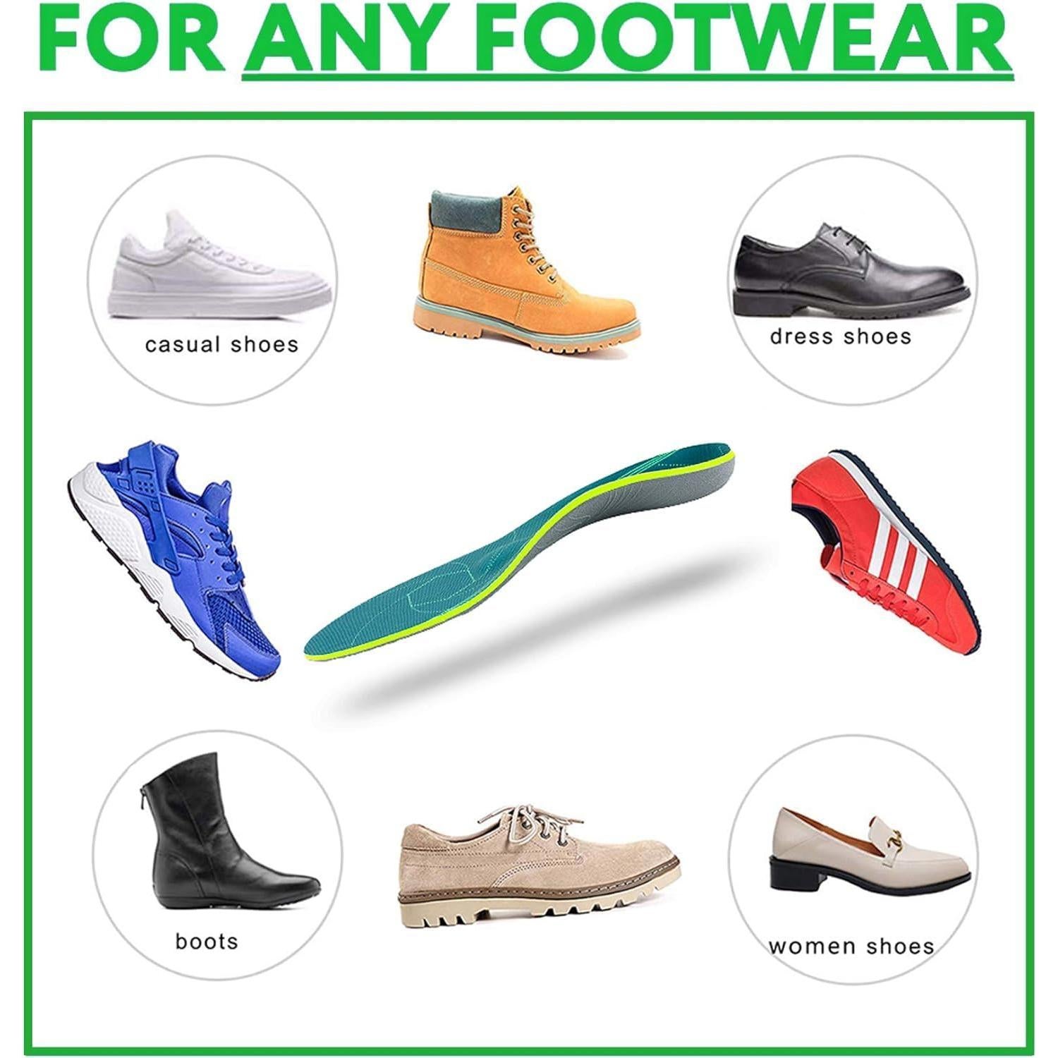 Plantillas Ortopédicas STSVZORR para Fascitis Plantar 250mm