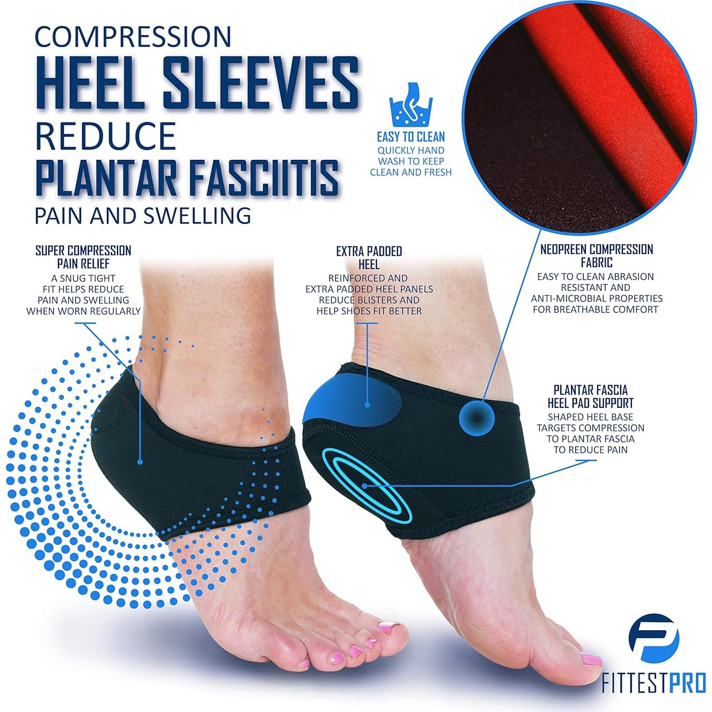 Kit de 14 Piezas Fittest Pro para Alivio de Fascitis Plantar