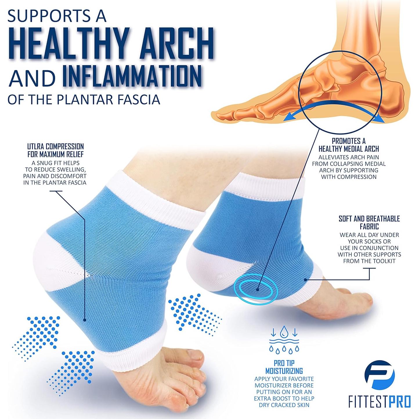 Kit de 14 Piezas Fittest Pro para Alivio de Fascitis Plantar