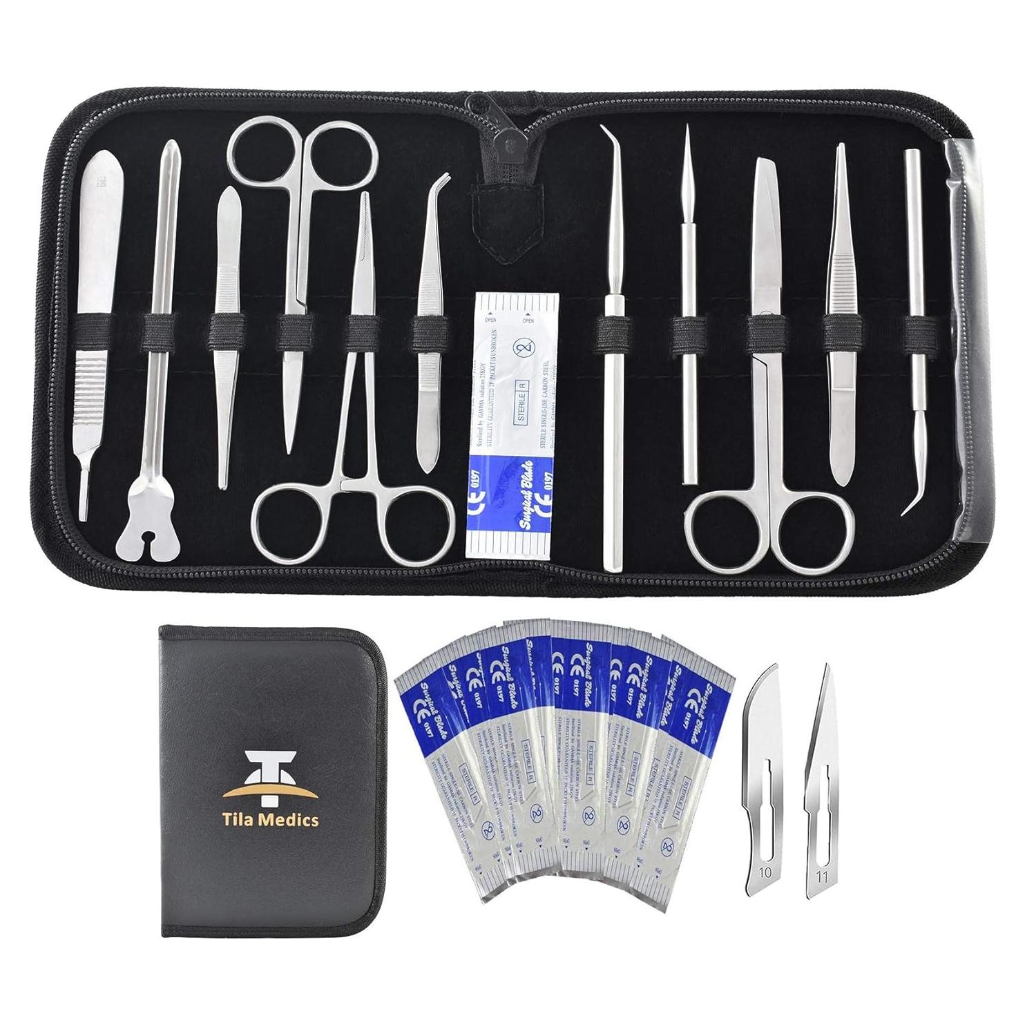 Kit de Disección 22 Piezas Tila para Medicina y Biología