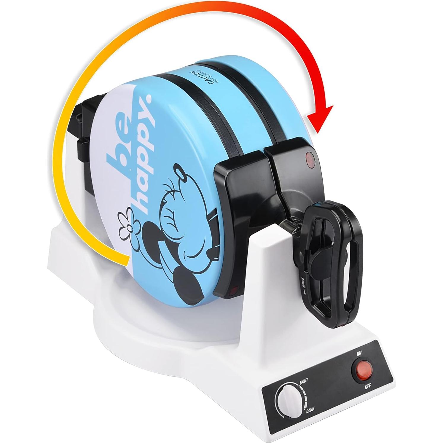 Máquina de Waffles Doble Disney Mickey Minnie - 6 Waffles