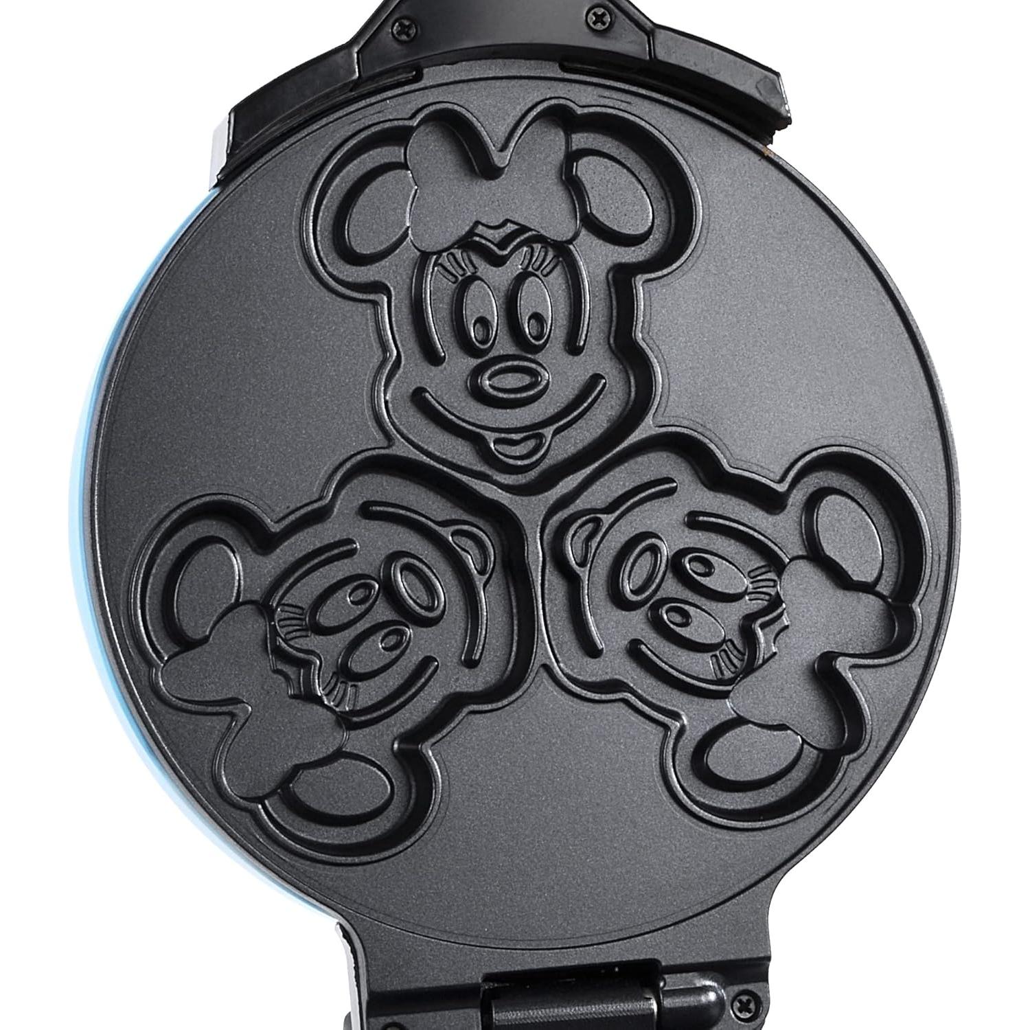 Máquina de Waffles Doble Disney Mickey Minnie - 6 Waffles