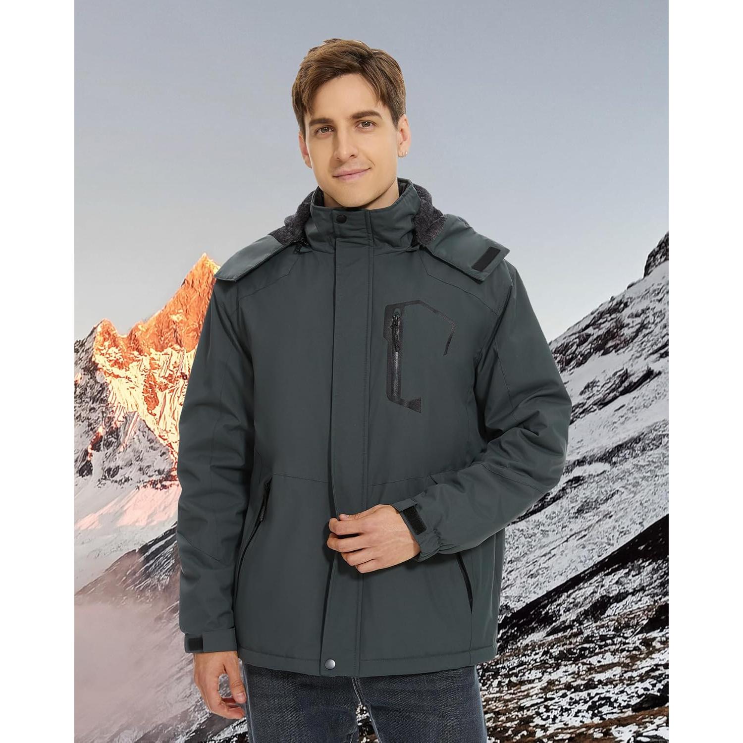 Chaqueta Calefaccionada Hecusma Rtax-018a 12V 18400mAh Hombre