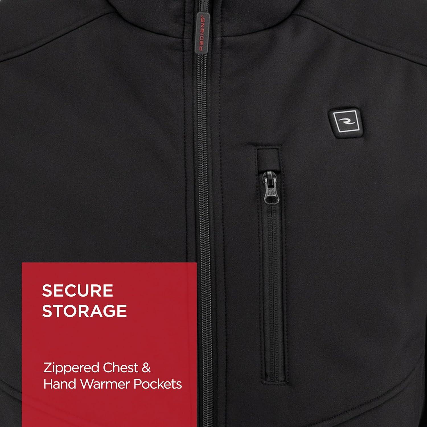 Chaqueta Térmica Radians RHG-J100 para Hombre - Negro