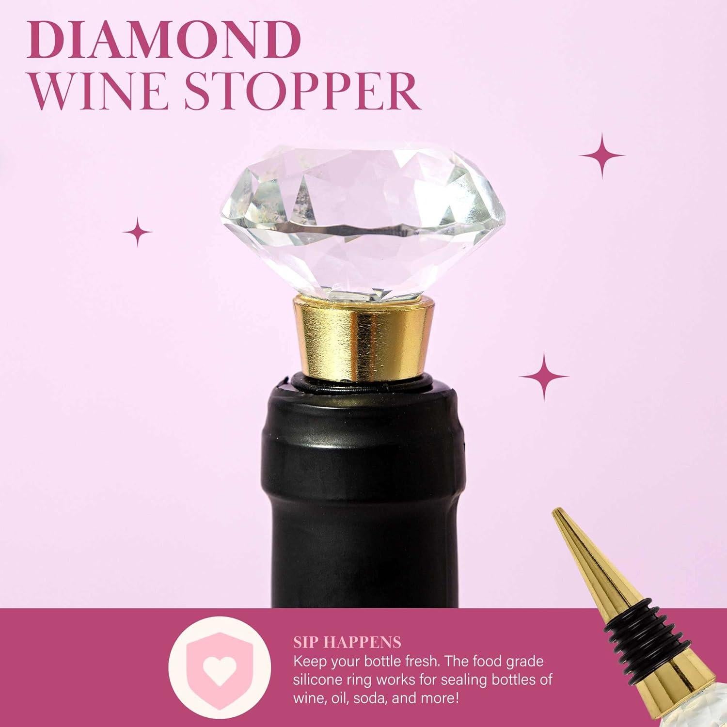 Set Enfriador de Vino Paris Hilton 3 Piezas Rosa