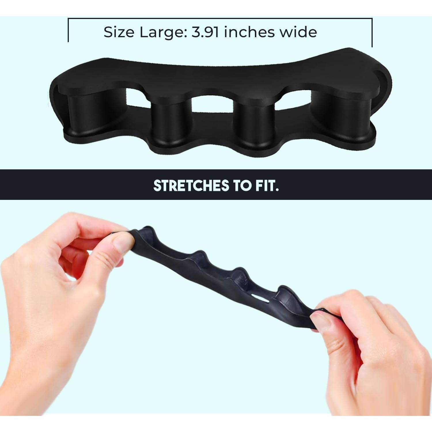 Separadores de Dedos VYCE PrimalStep Grande - Alivio para Juanetes