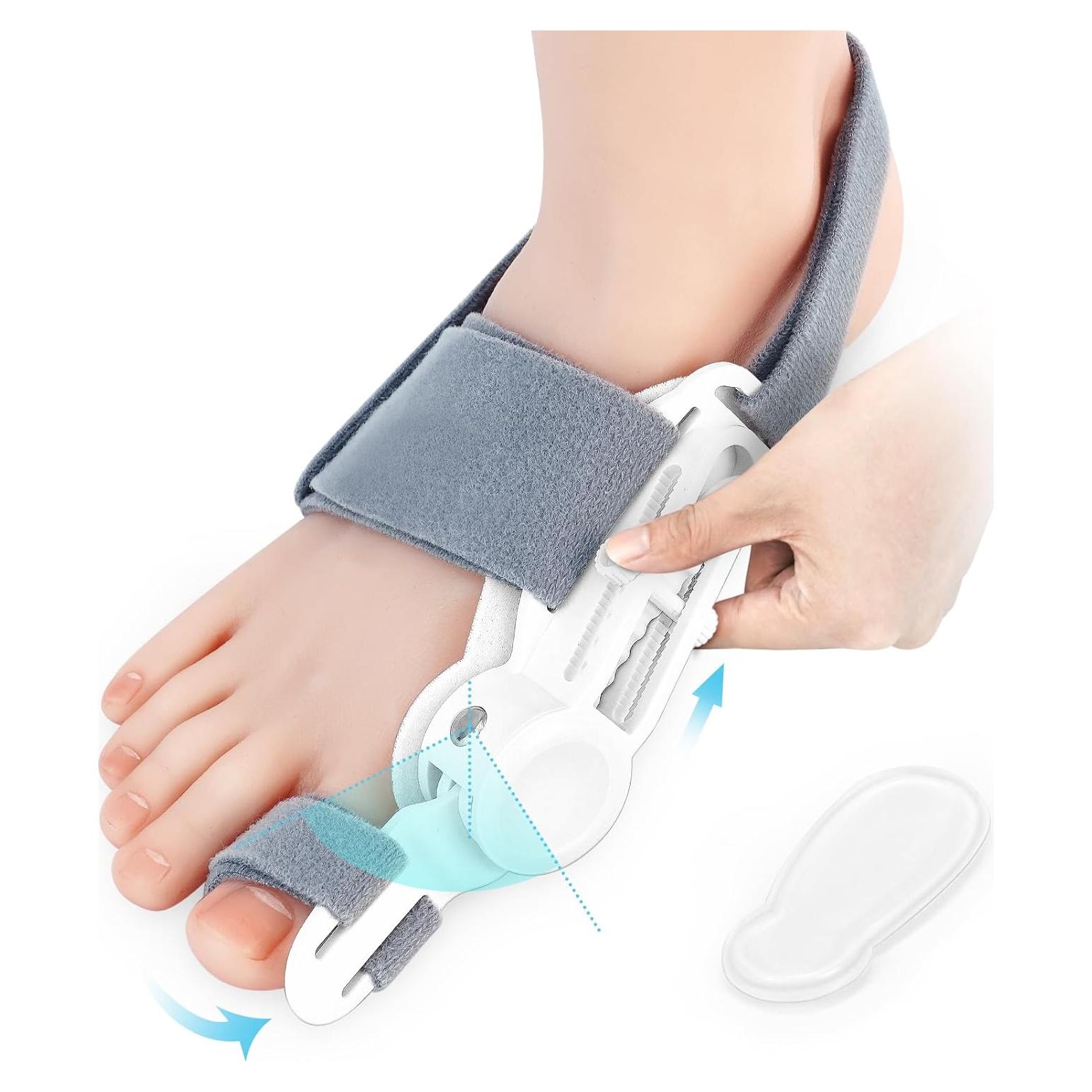 Corrector de Juanetes LEMEUR Ajustable con Almohadilla de Silicona