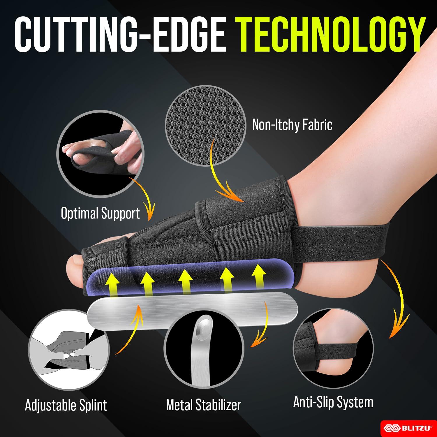 Corrector de Juanetes BLITZU TOEBRACE Ajustable 6 Piezas