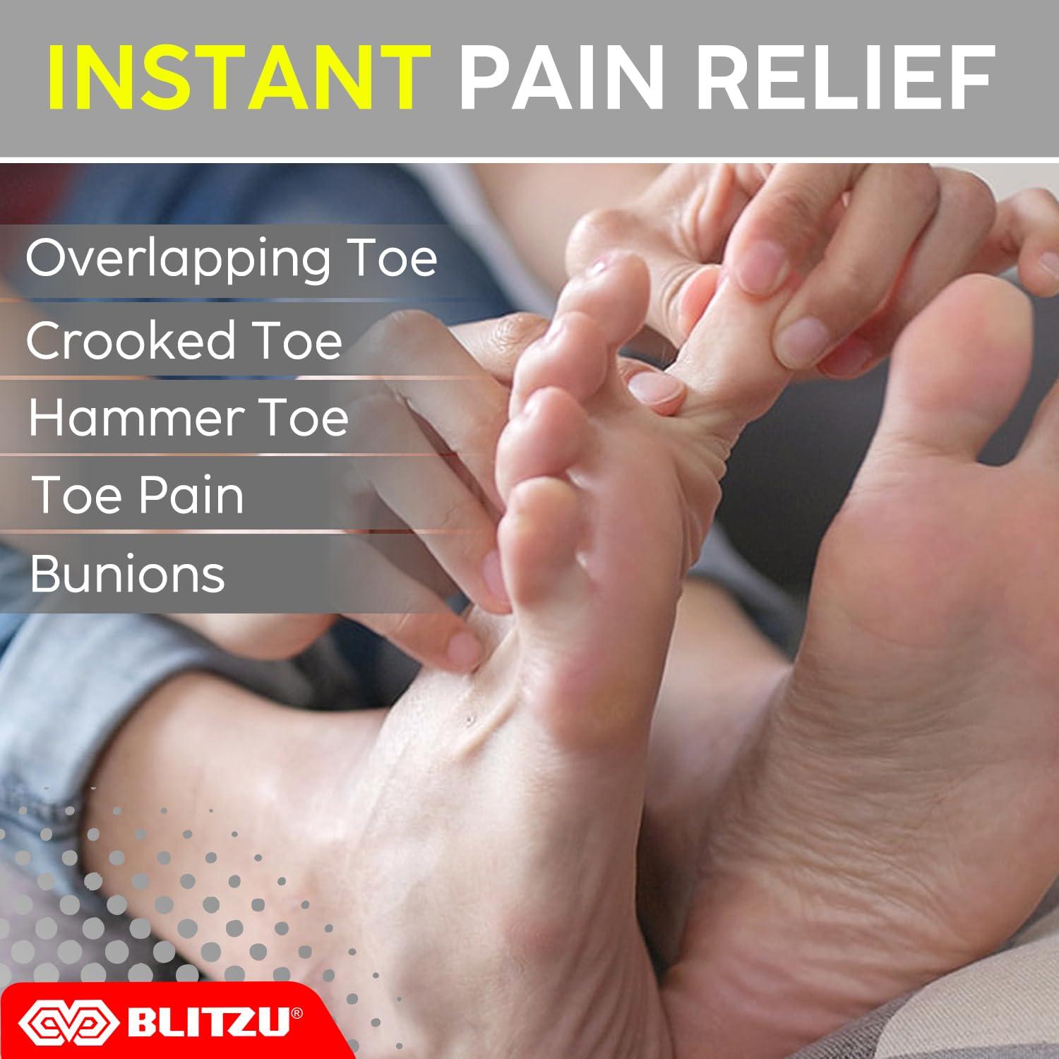 Corrector de Juanetes BLITZU TOEBRACE Ajustable 6 Piezas