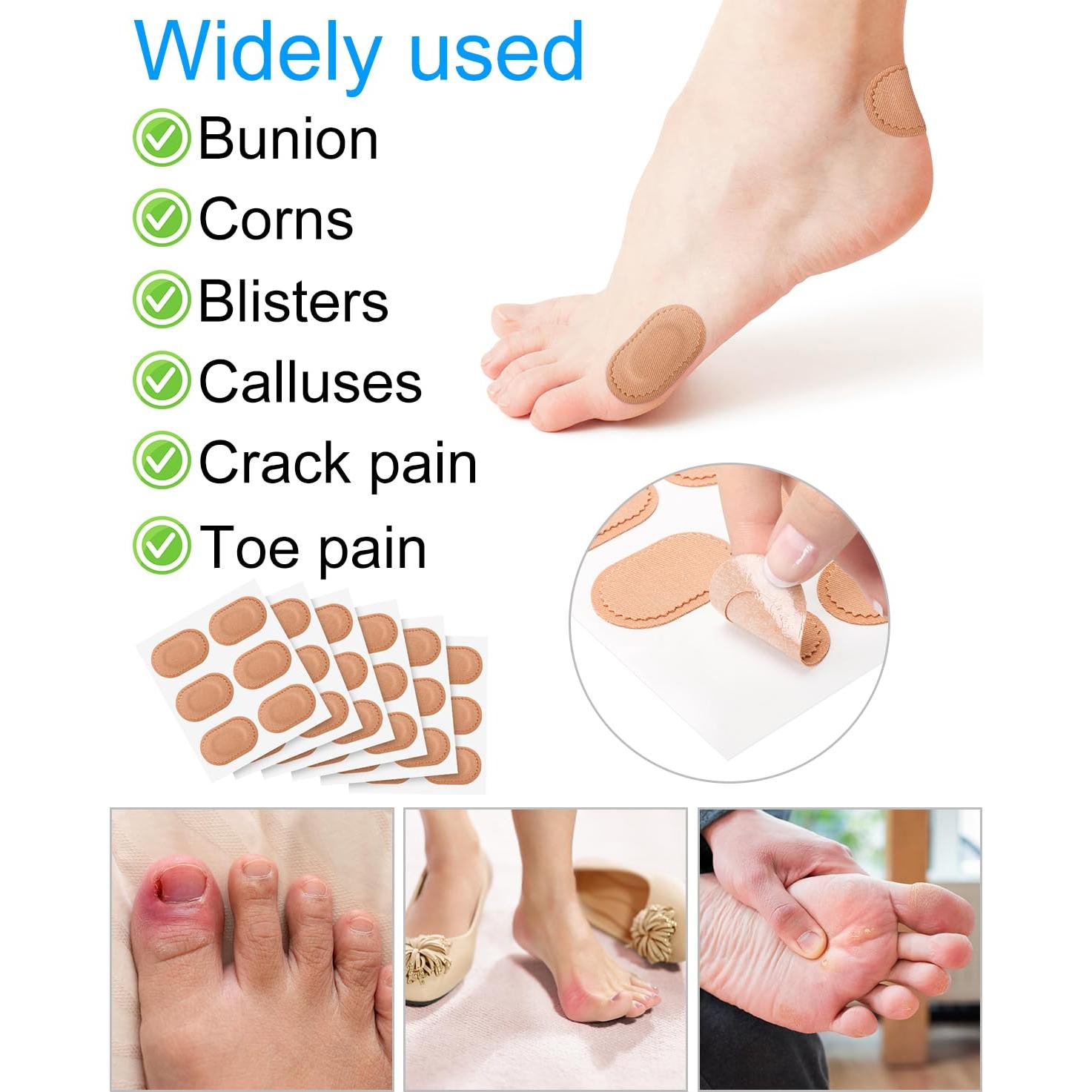 36 Almohadillas Protectores Juanetes JL-Health 14x13cm