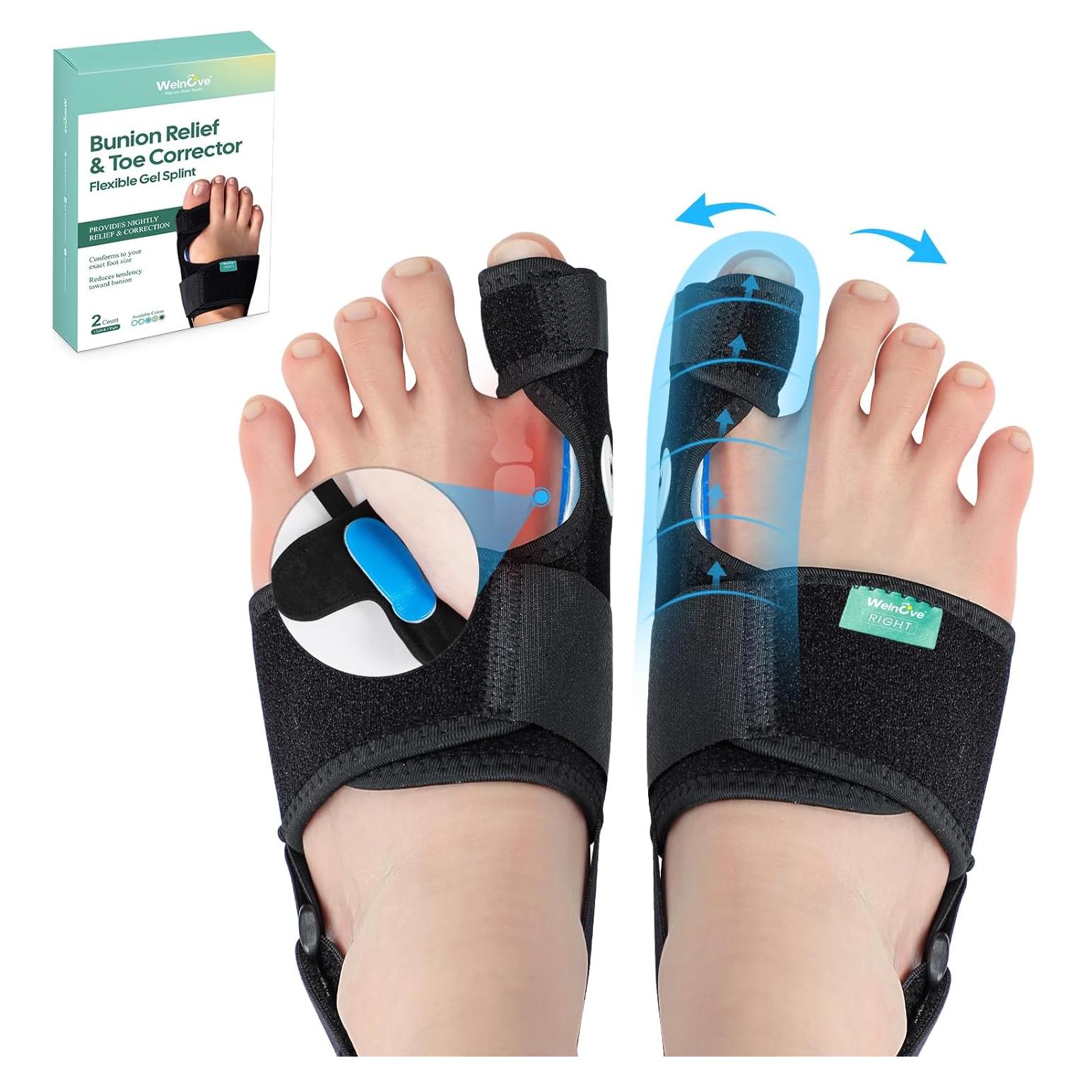 Corrector de Juanetes Welnove - Férula Ortopédica 2 Unidades