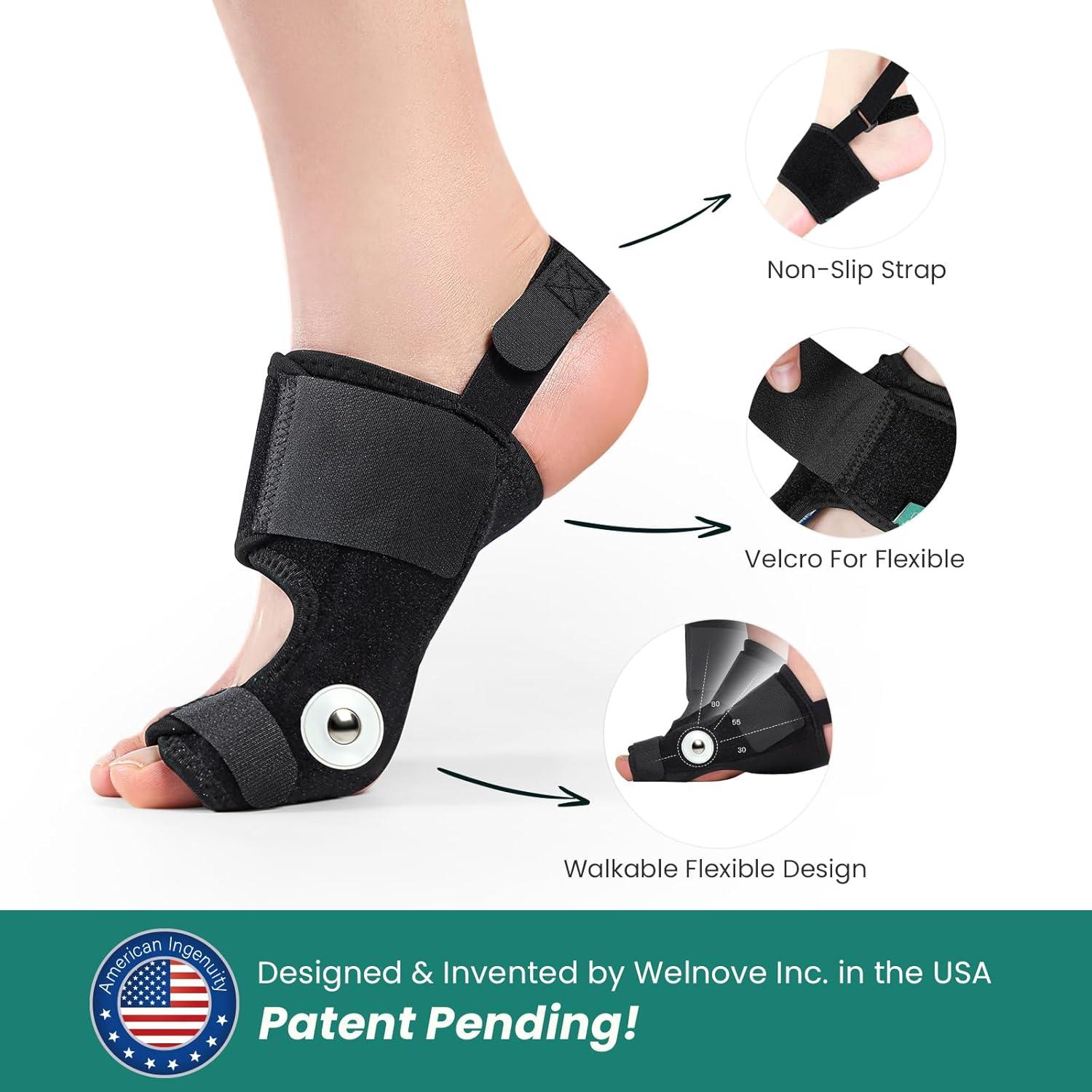 Corrector de Juanetes Welnove - Férula Ortopédica 2 Unidades