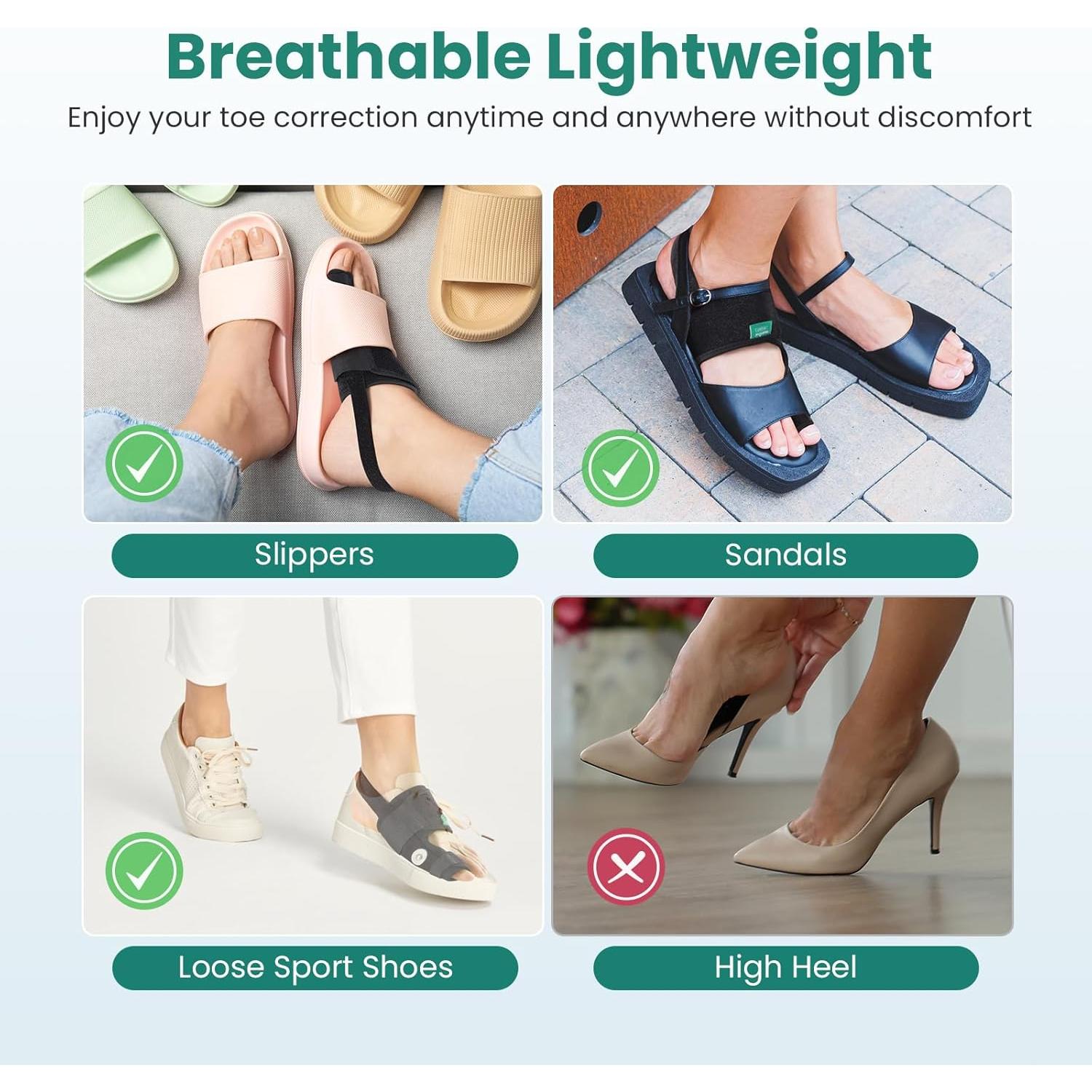 Corrector de Juanetes Welnove - Férula Ortopédica 2 Unidades