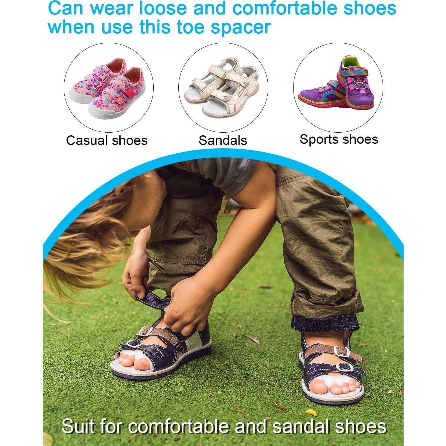 Separadores de Dedos de Gel Golbylicc para Juanetes - 3 Pares