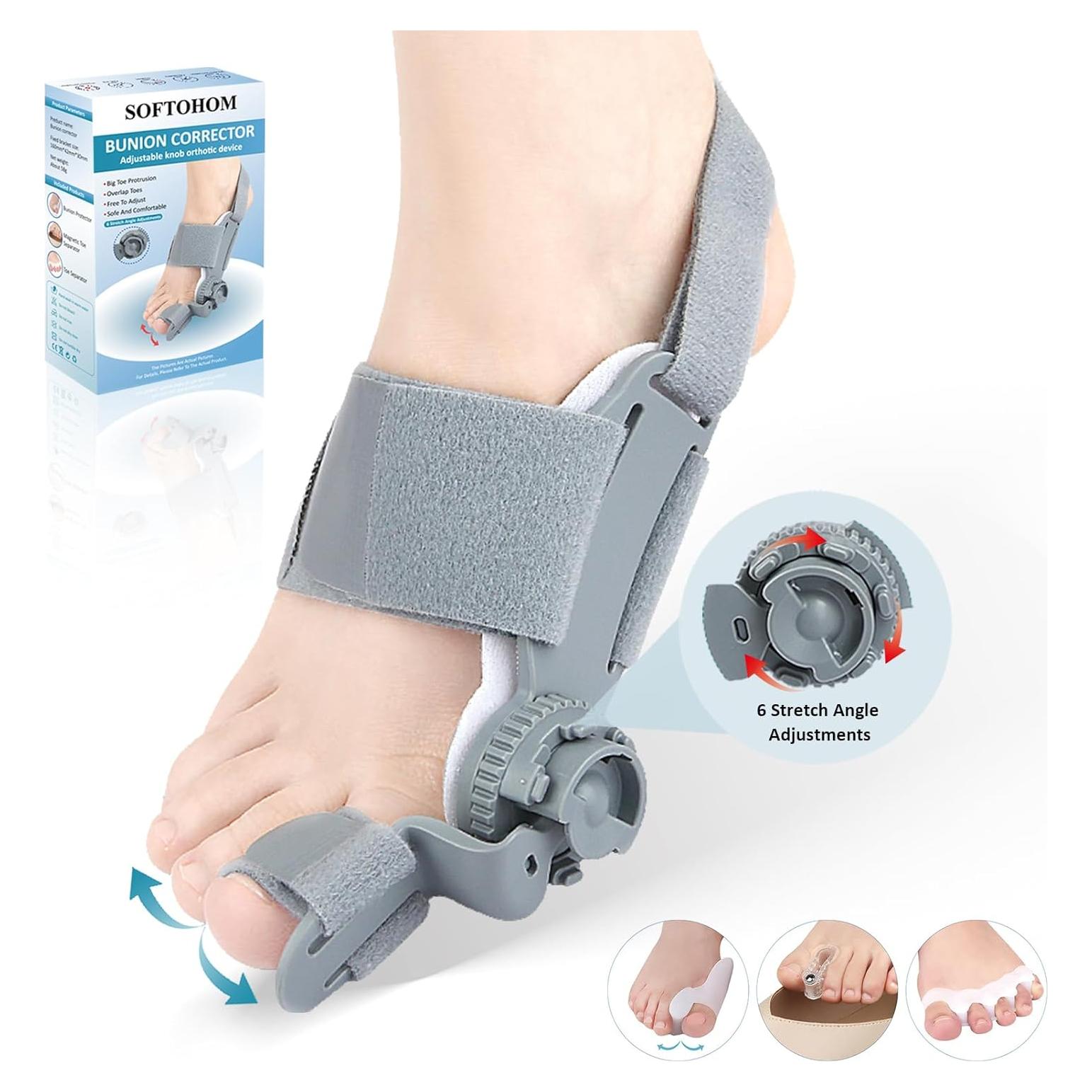 Corrector de Juanetes Ajustable Mejorado para Alivio - 1 Pcs