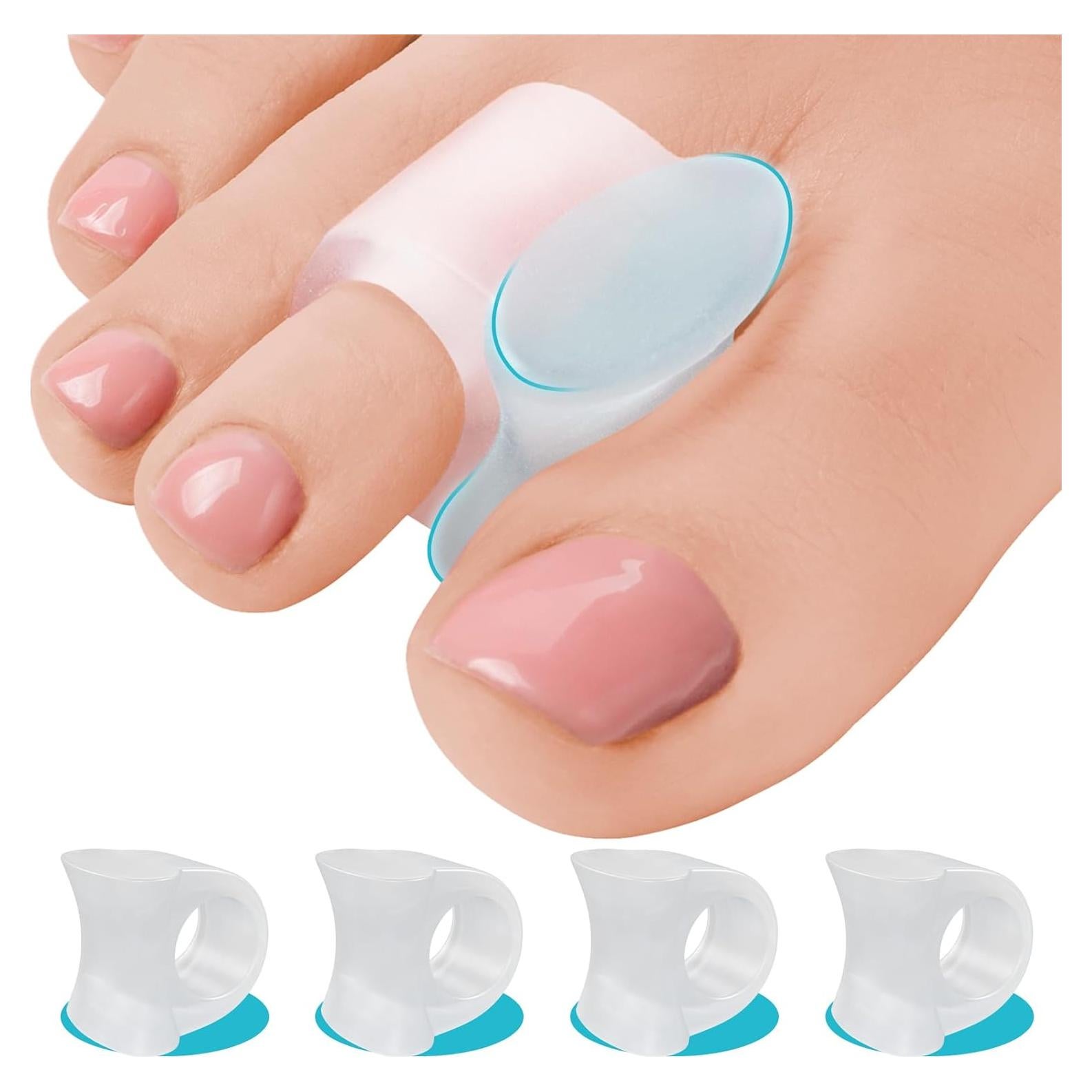 Separadores de Dedos del Pie 5 STARS UNITED - 4 Piezas Gel