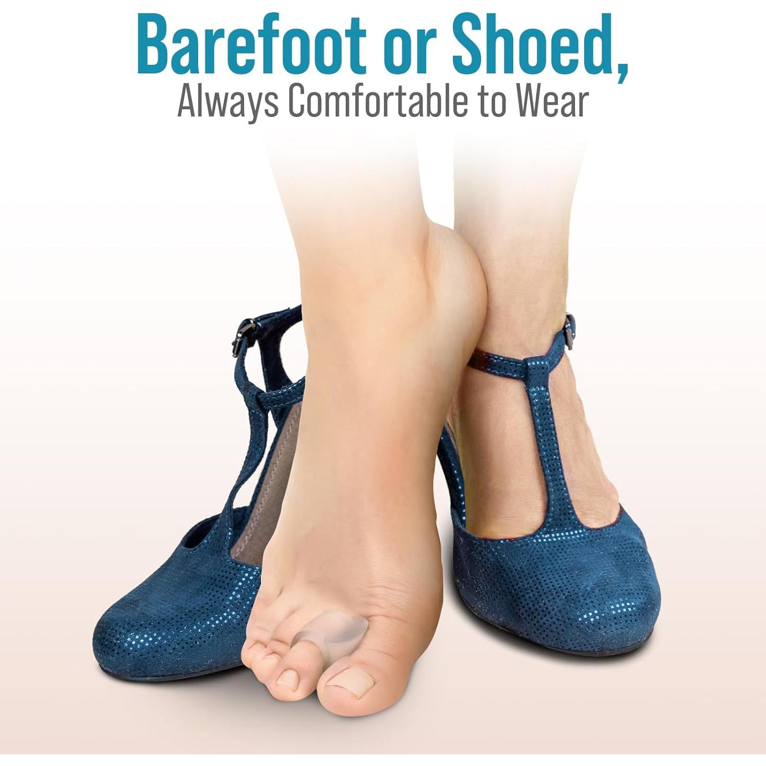 Separadores de Dedos del Pie 5 STARS UNITED - 4 Piezas Gel