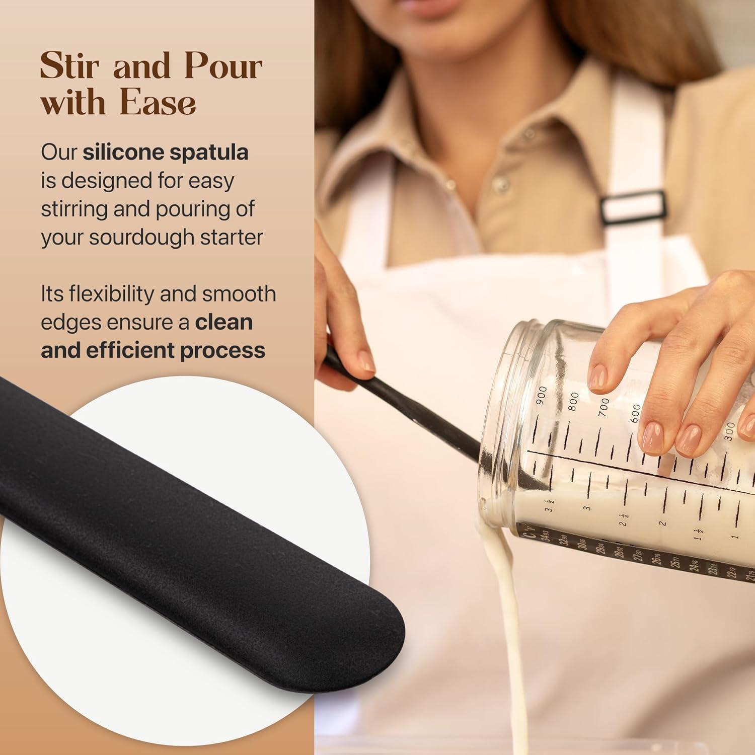 Kit de Masa Madre ABIOTO 34 oz con Accesorios Incluidos