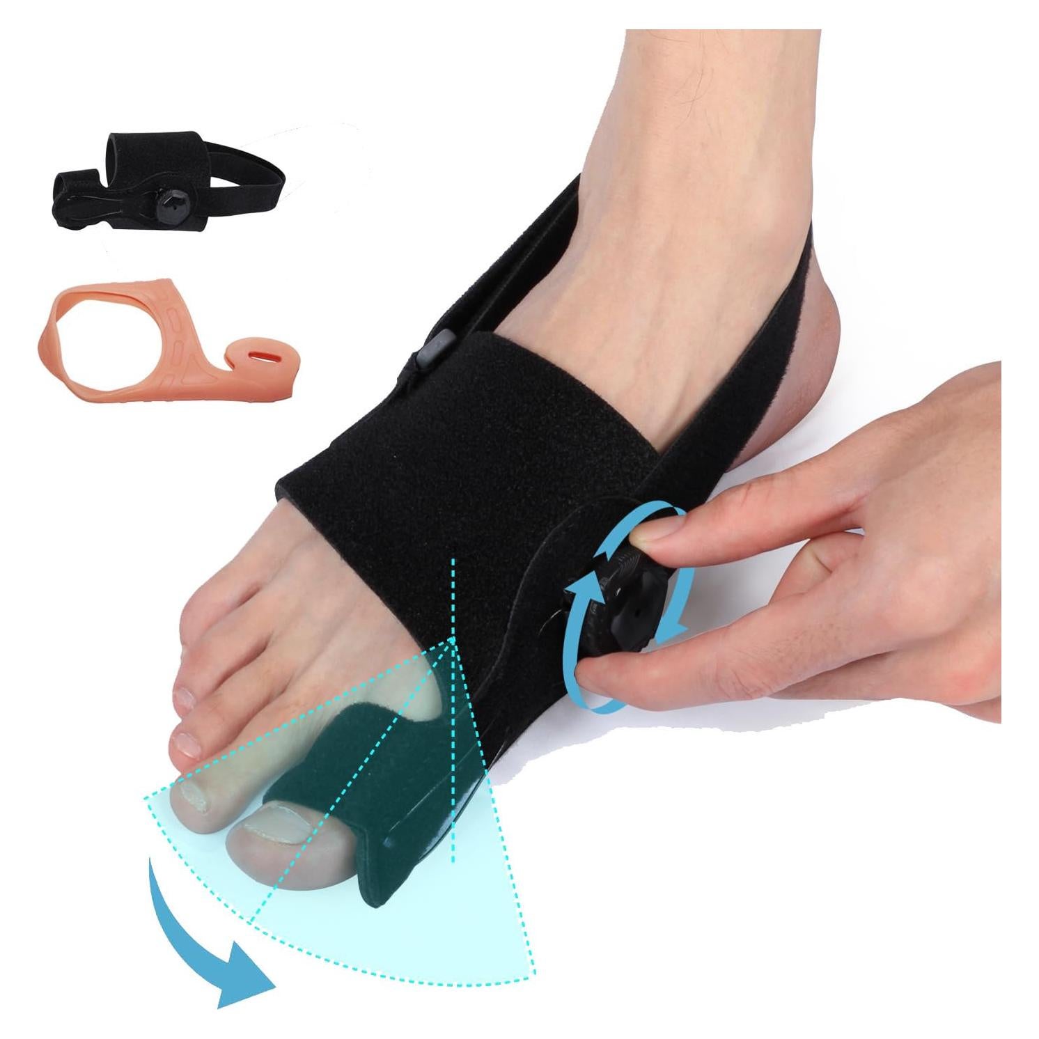 Corrector de Juanetes Bingsudanm Ajustable para Pies